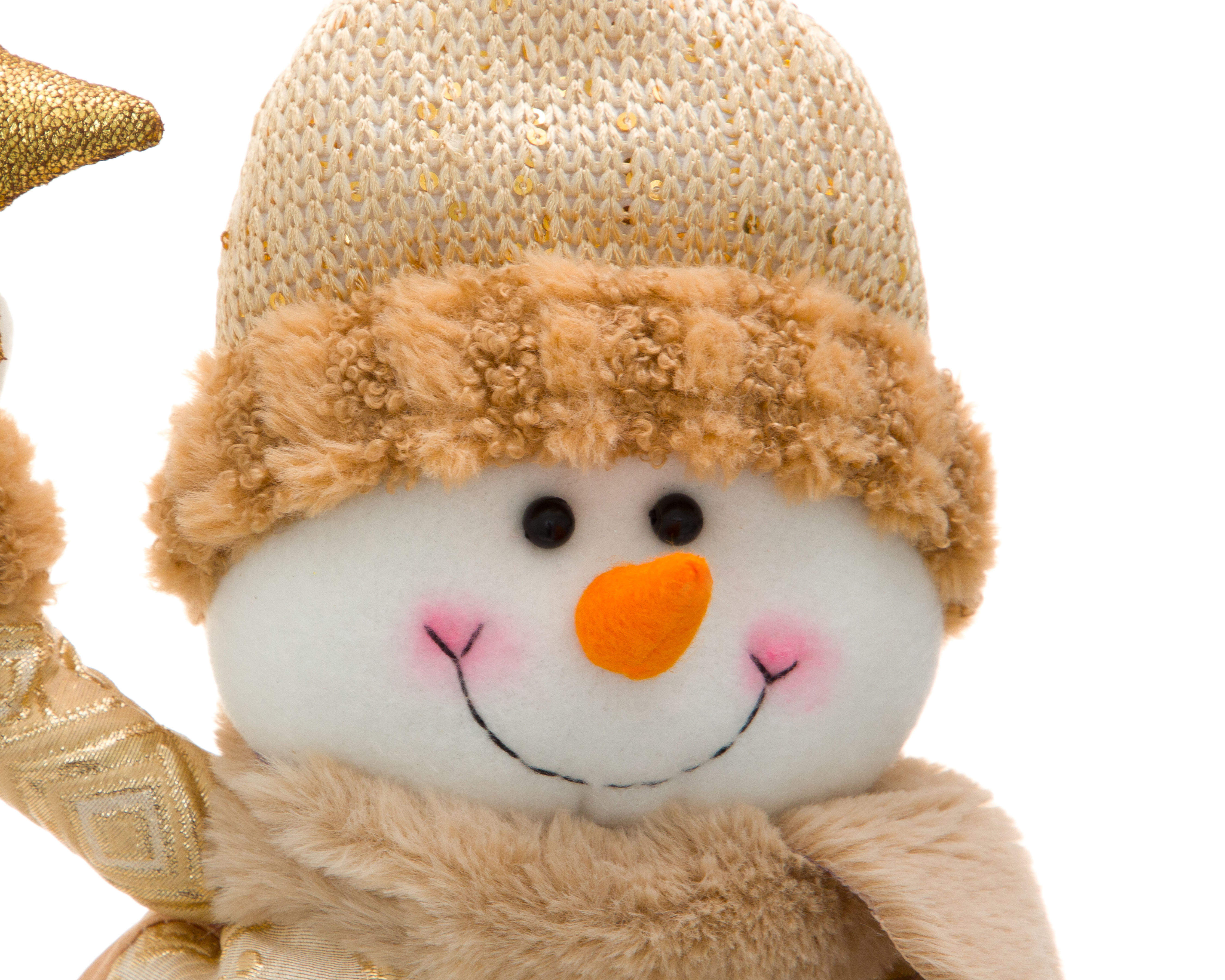 Foto 4 | Foto 4 | Figura Decorativa Mono de Nieve de Navidad Jimmy de Poliéster