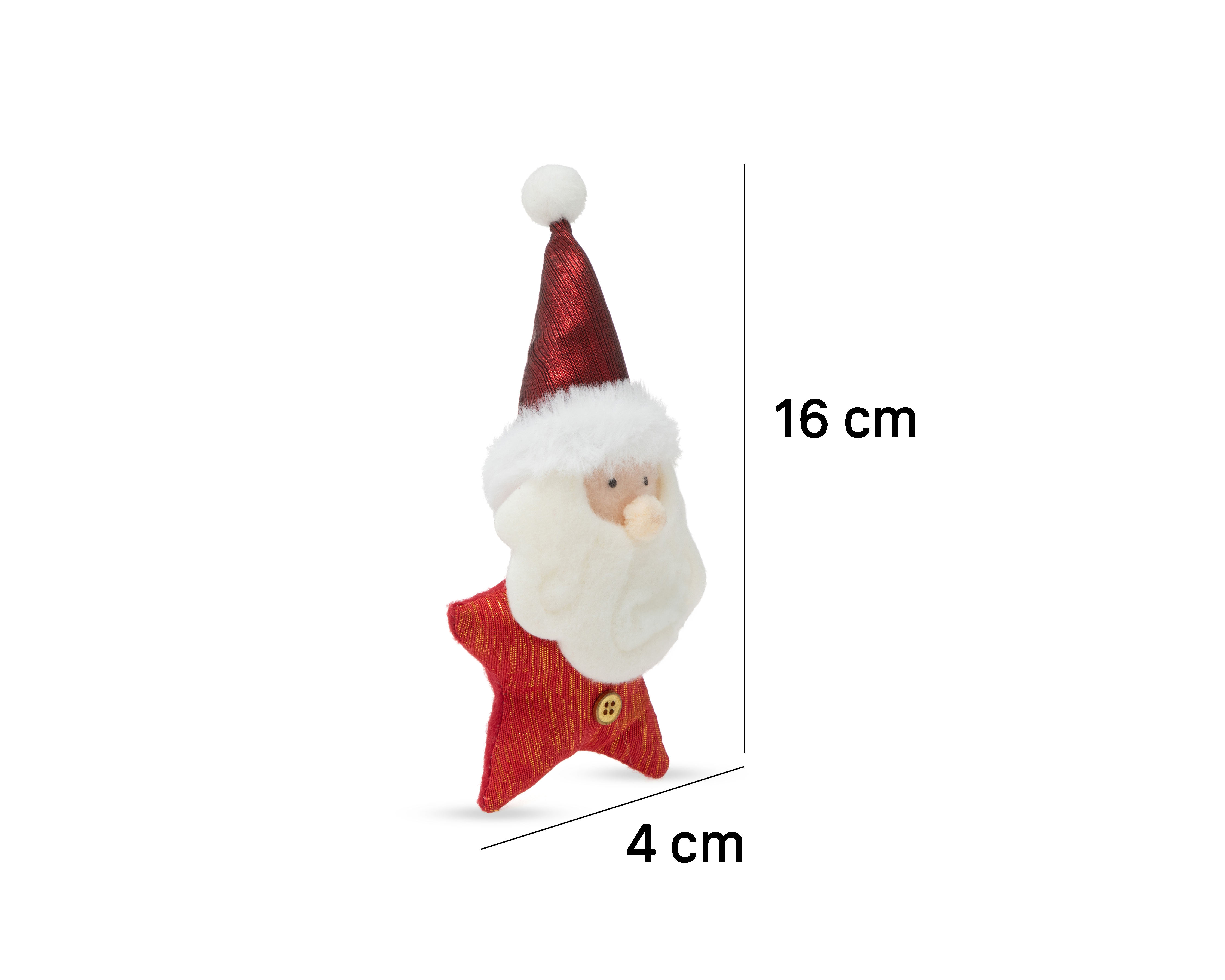 Foto 5 pulgar | Foto 4 | Accesorio para Árbol Starhaus Mini Santa Estrella