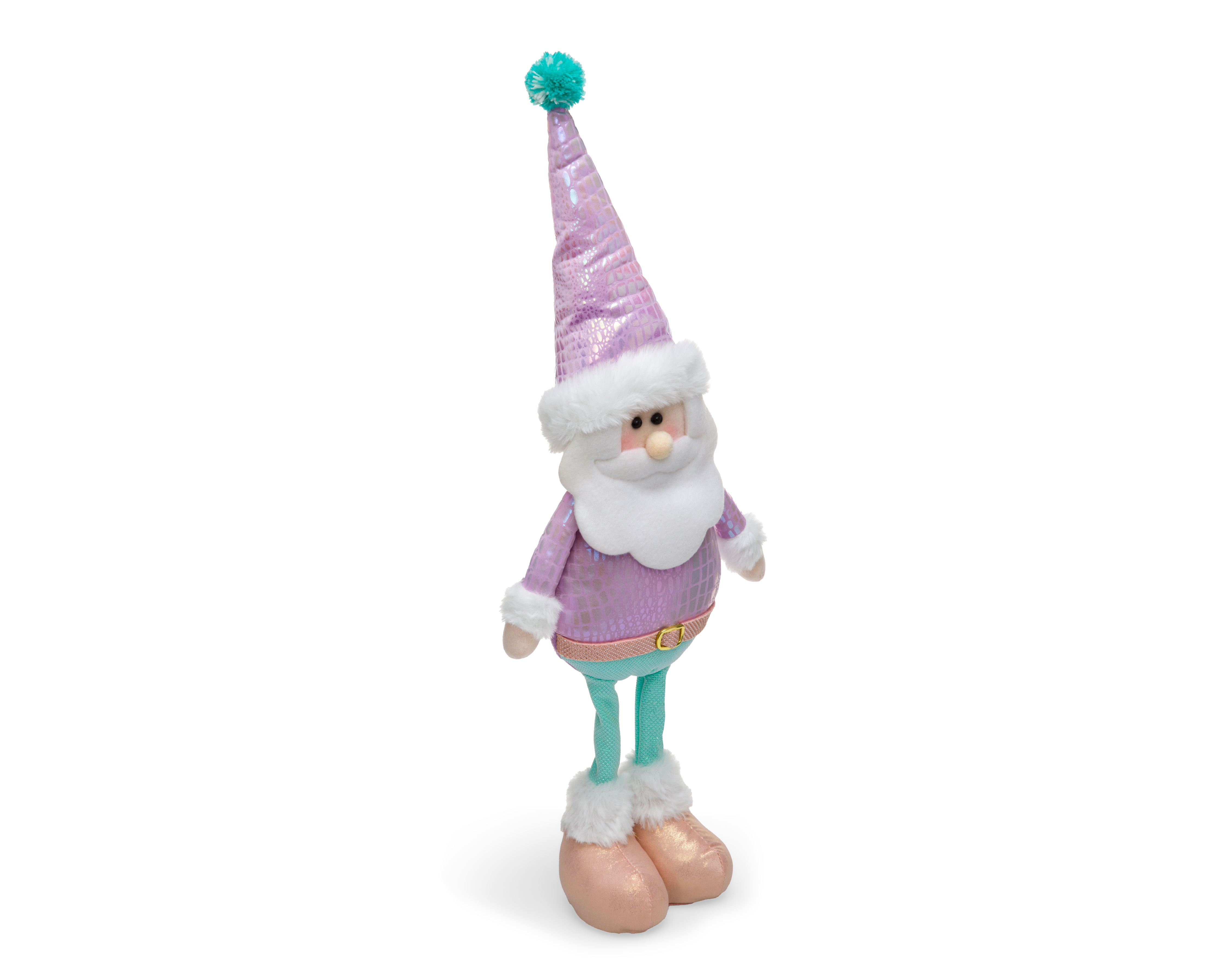 Figura Decorativa Navideña Santa Fantasy de Poliéster