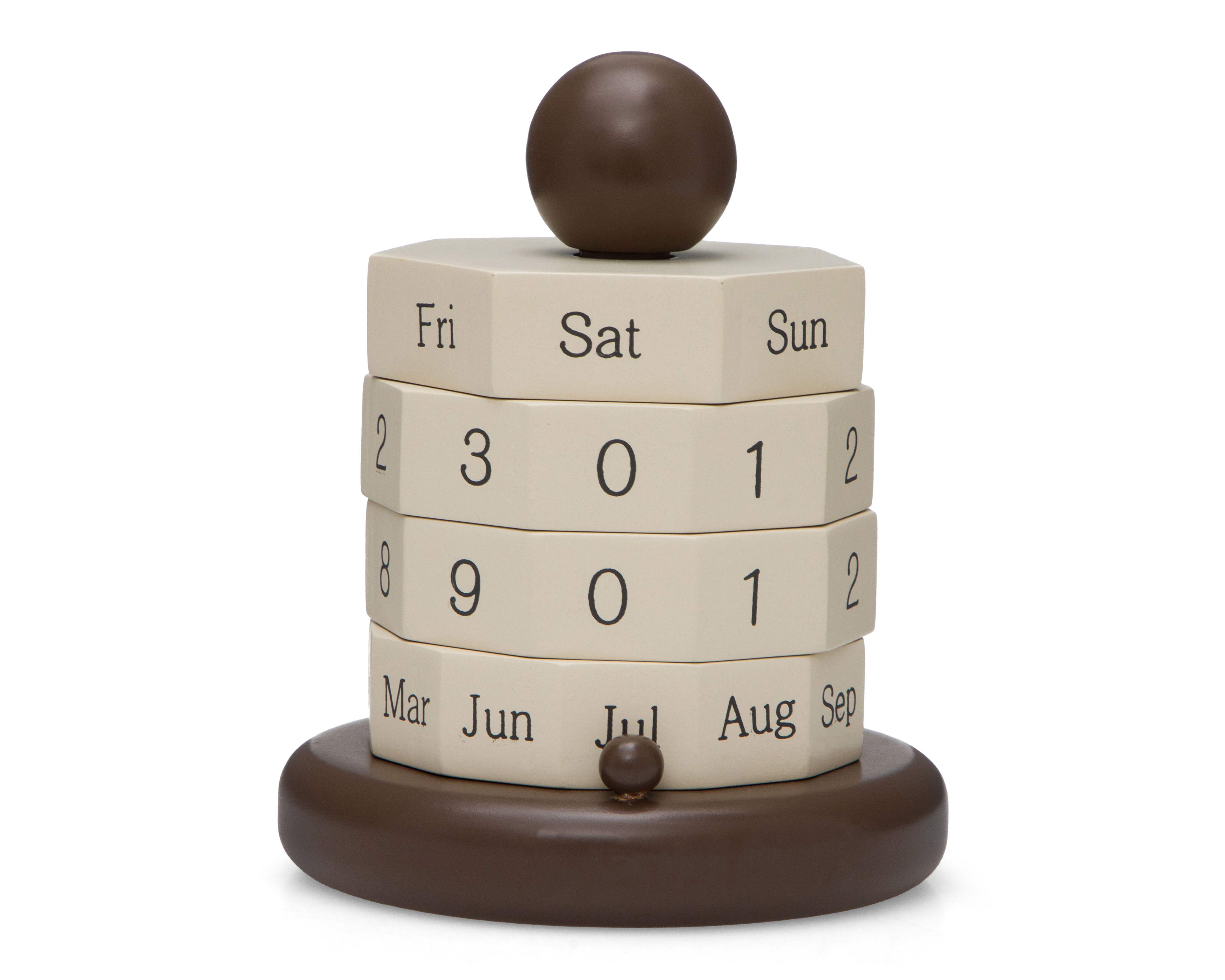 Foto 3 | Foto 3 | Figura Decorativa de Calendario Alfa de Madera
