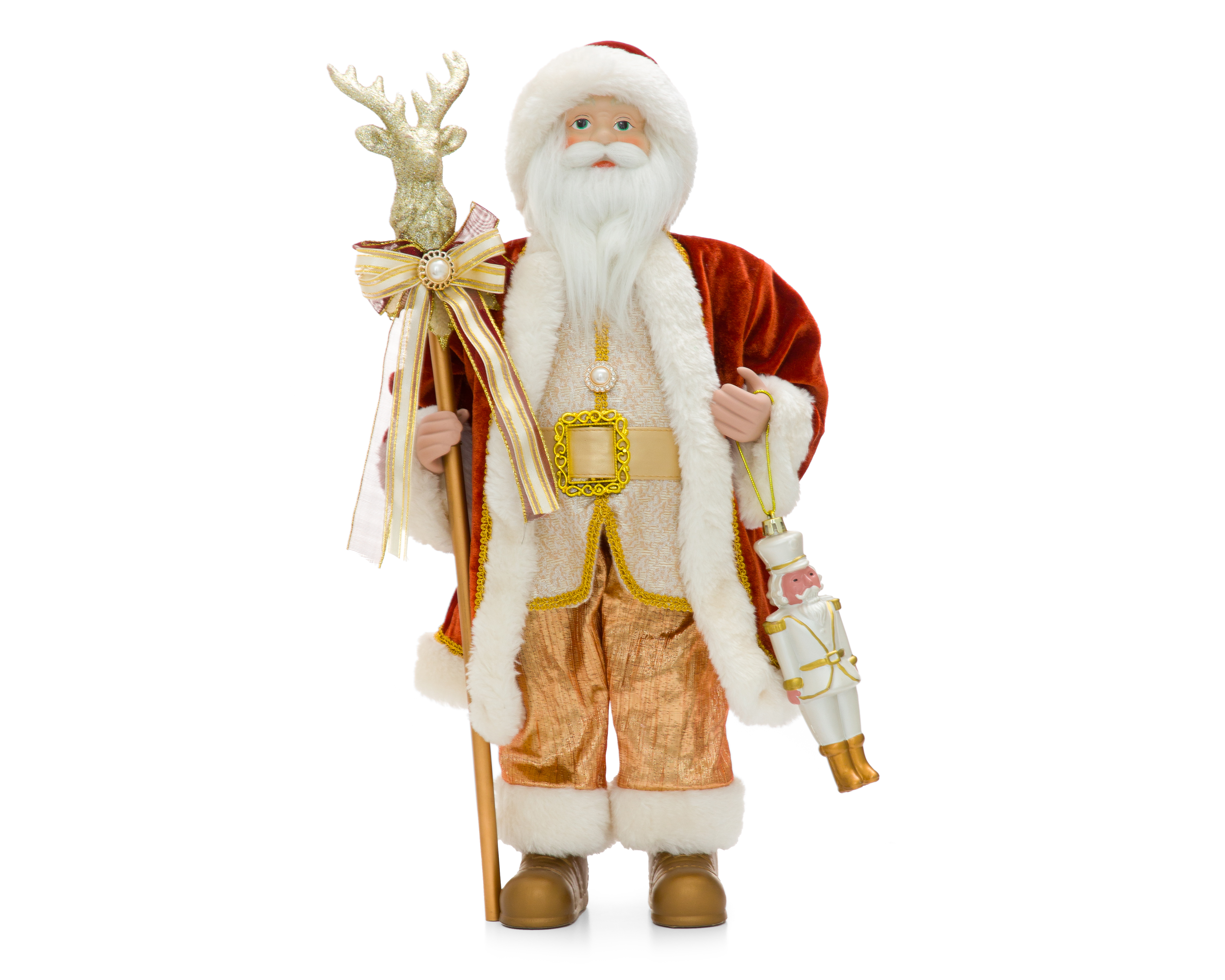 Foto 4 pulgar | Foto 3 | Figura Decorativa Navideña Santa Craft de Plástico