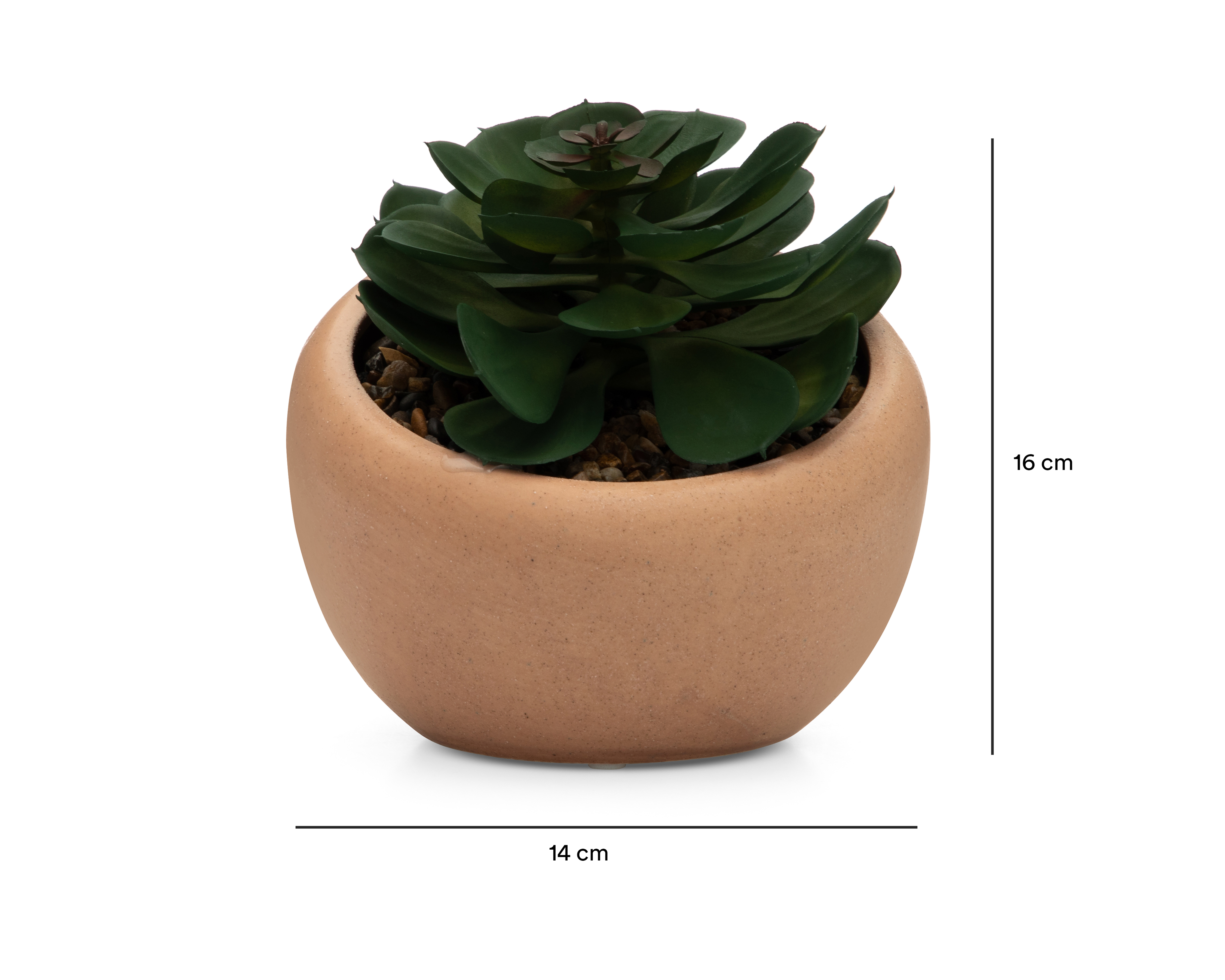 Foto 5 | Foto 5 | Suculenta Artificial con Maceta Starhaus 16 cm