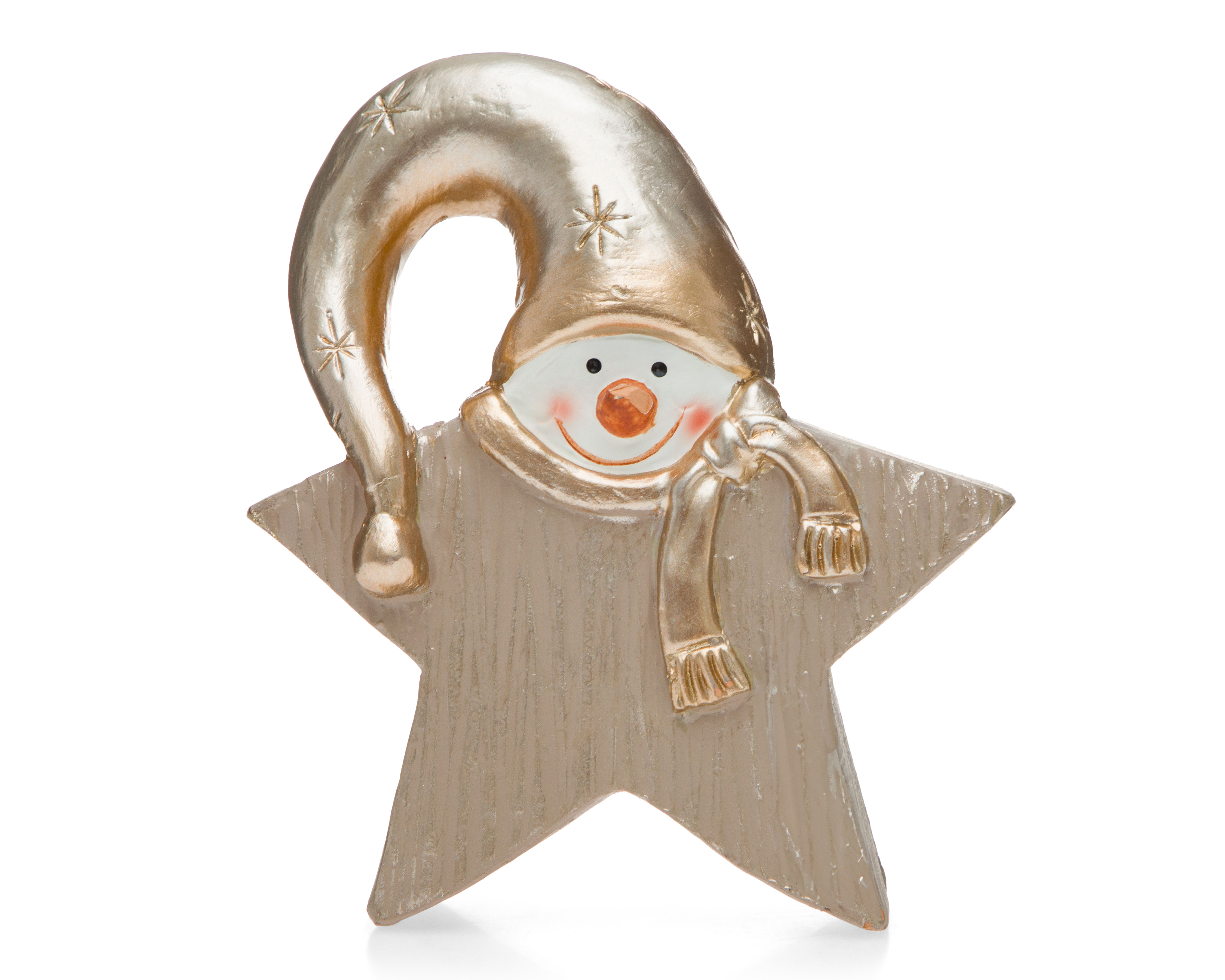 Foto 3 | Foto 3 | Figura Decorativa de Navidad Snow Star de Poliresina