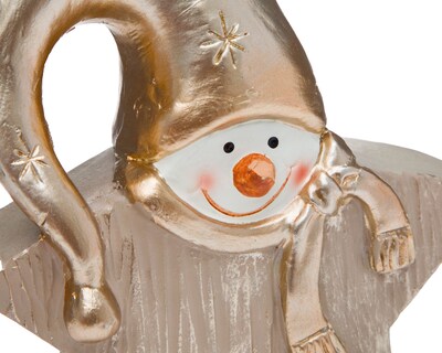 Foto 4 | Foto 4 | Figura Decorativa de Navidad Snow Star de Poliresina