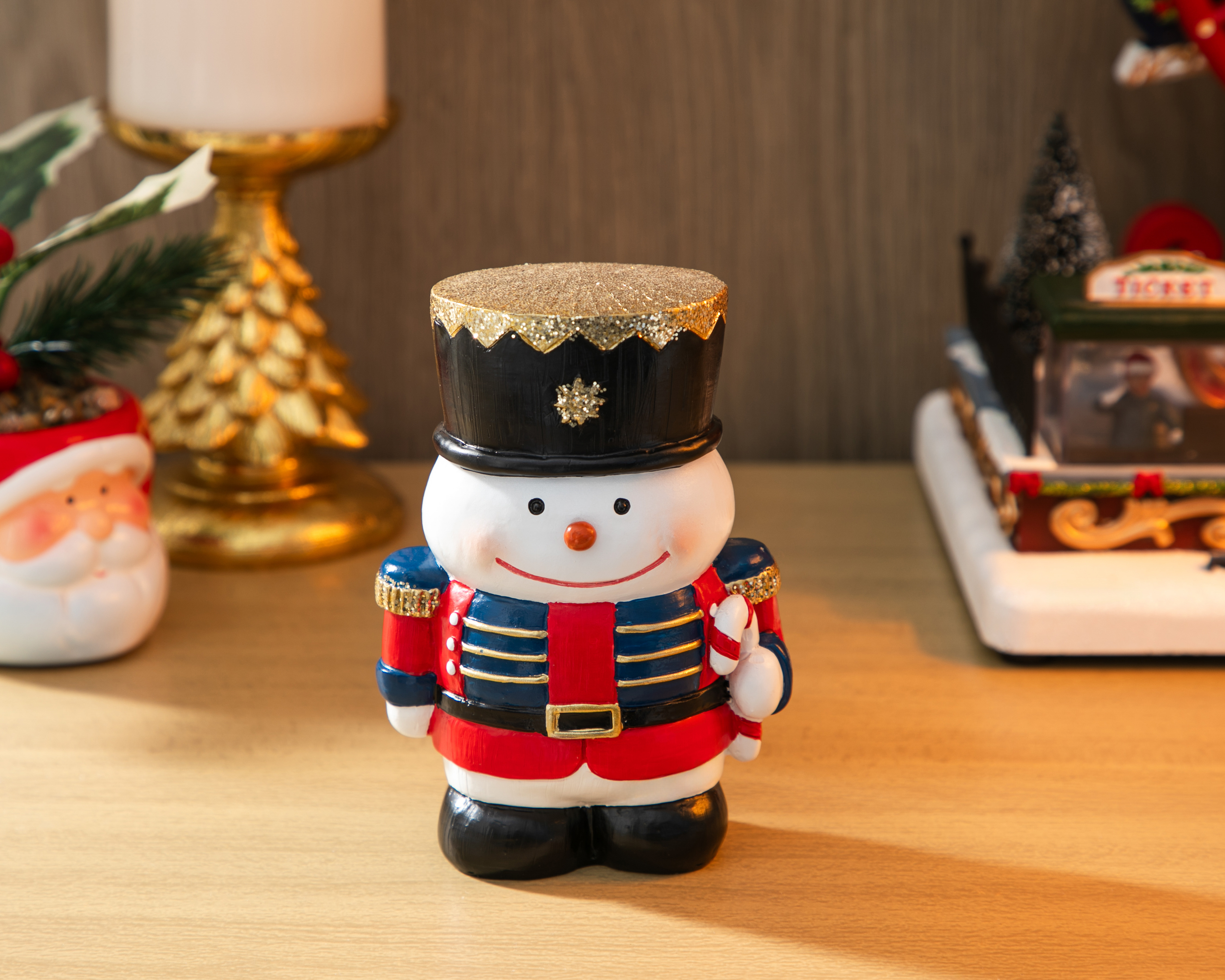 Foto 5 | Foto 5 | Figura de Muñeco de Nieve de Navidad Dante de Poliresina