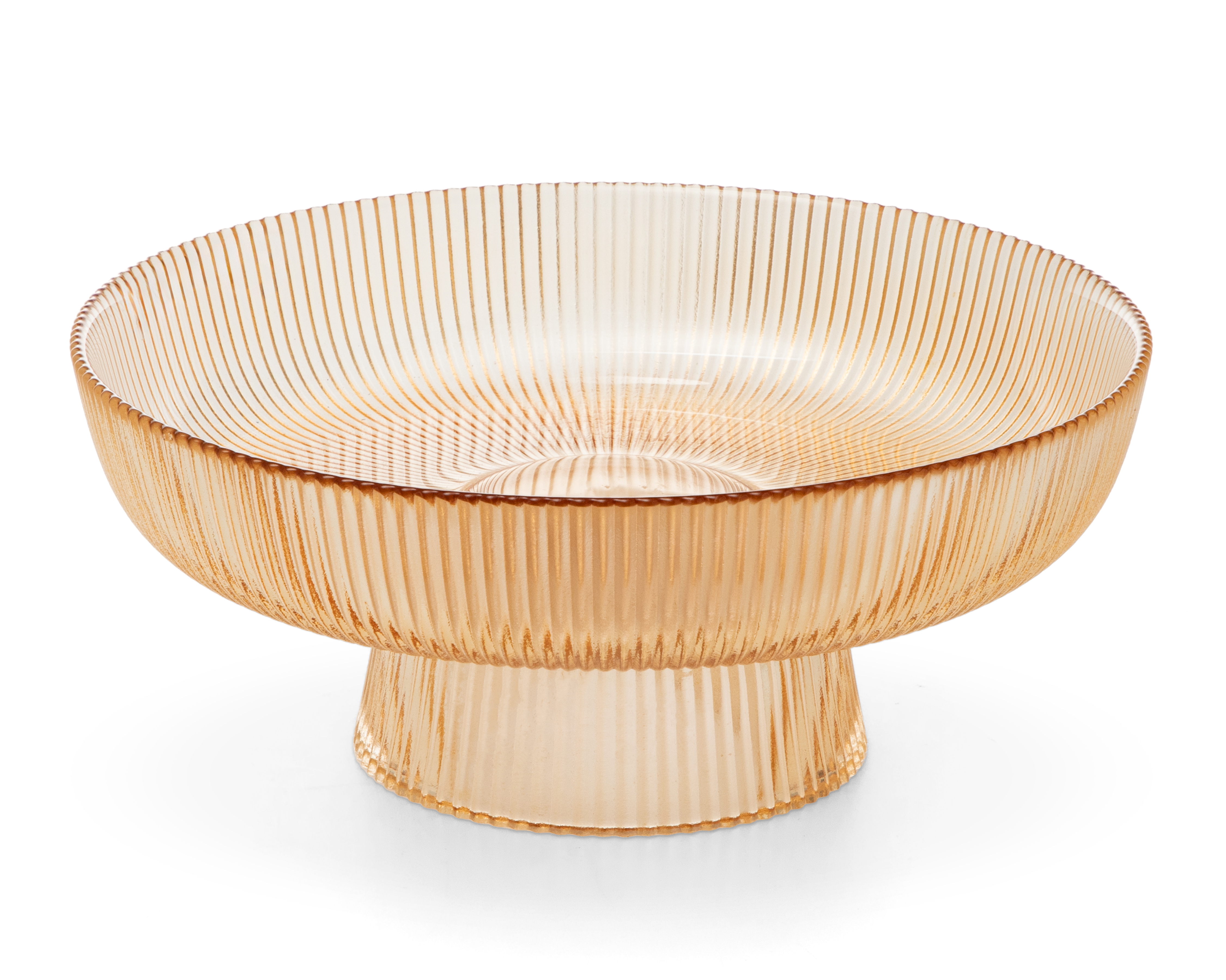 Platón Decorativo Zalin de Vidrio