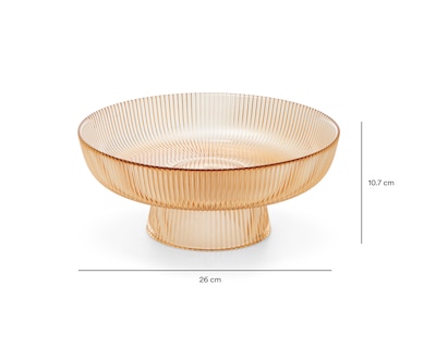 Foto 5 | Foto 5 | Platón Decorativo Zalin de Vidrio
