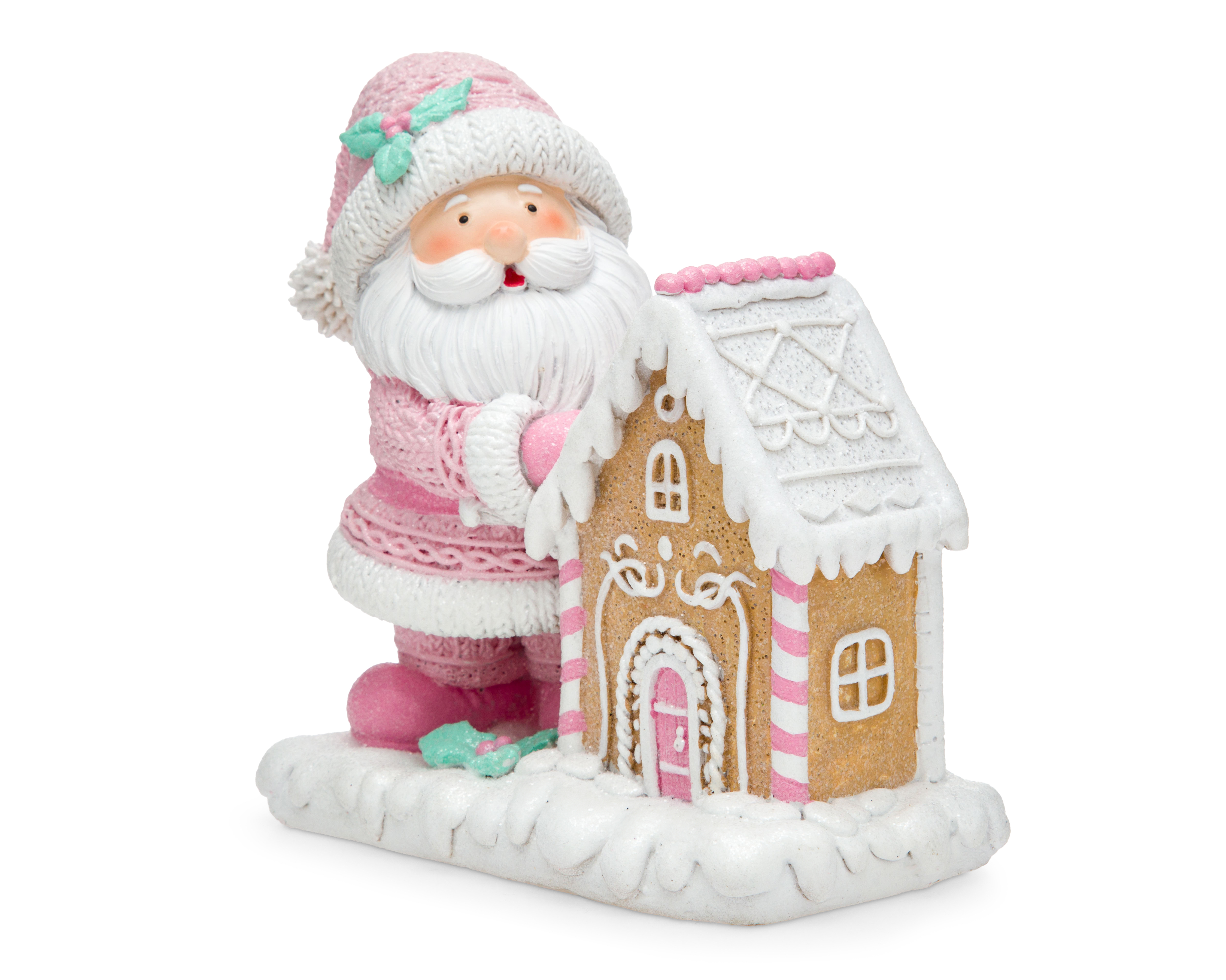 Figura Decorativa de Navidad Ginger Noel de Poliresina