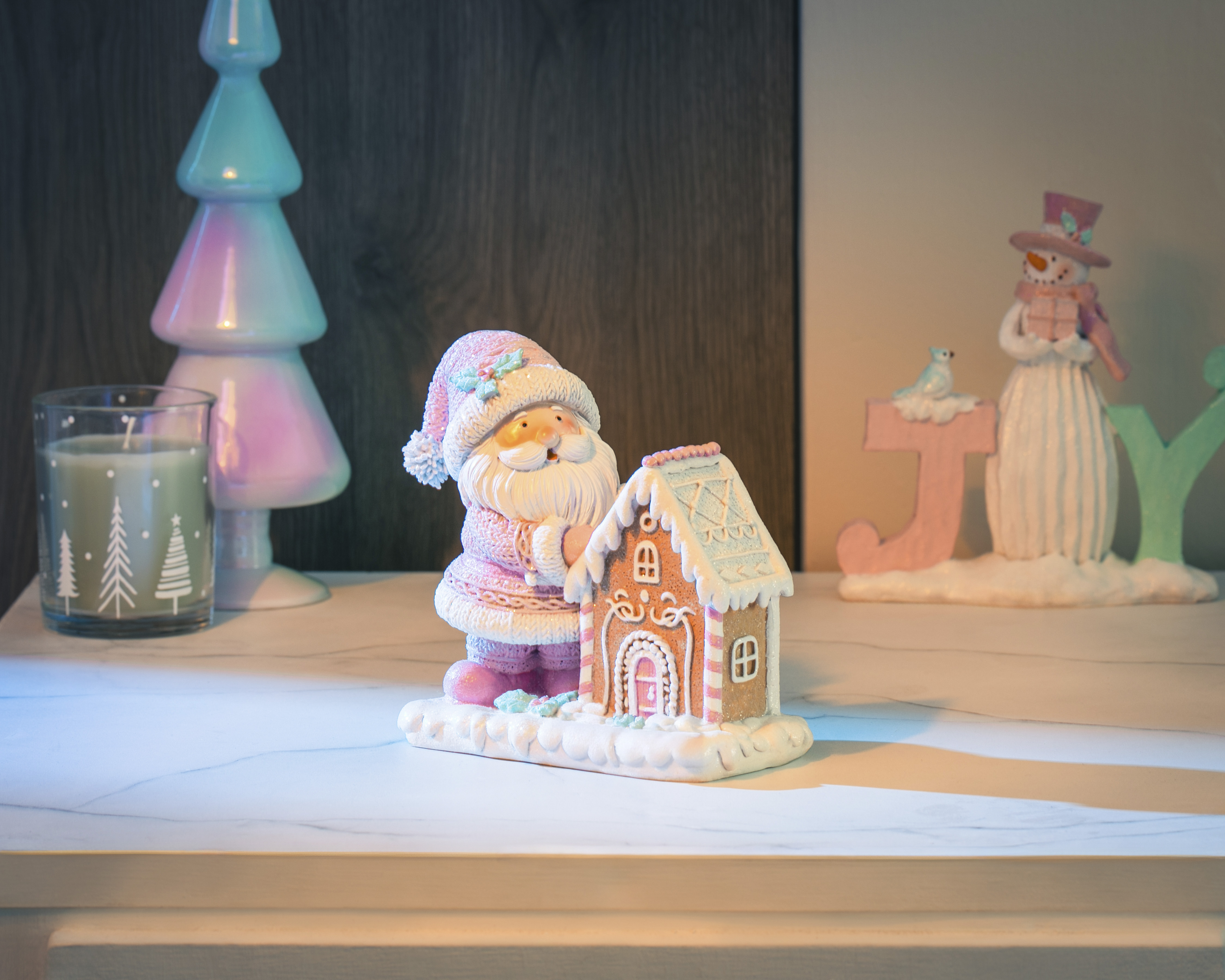 Foto 5 | Foto 5 | Figura Decorativa de Navidad Ginger Noel de Poliresina