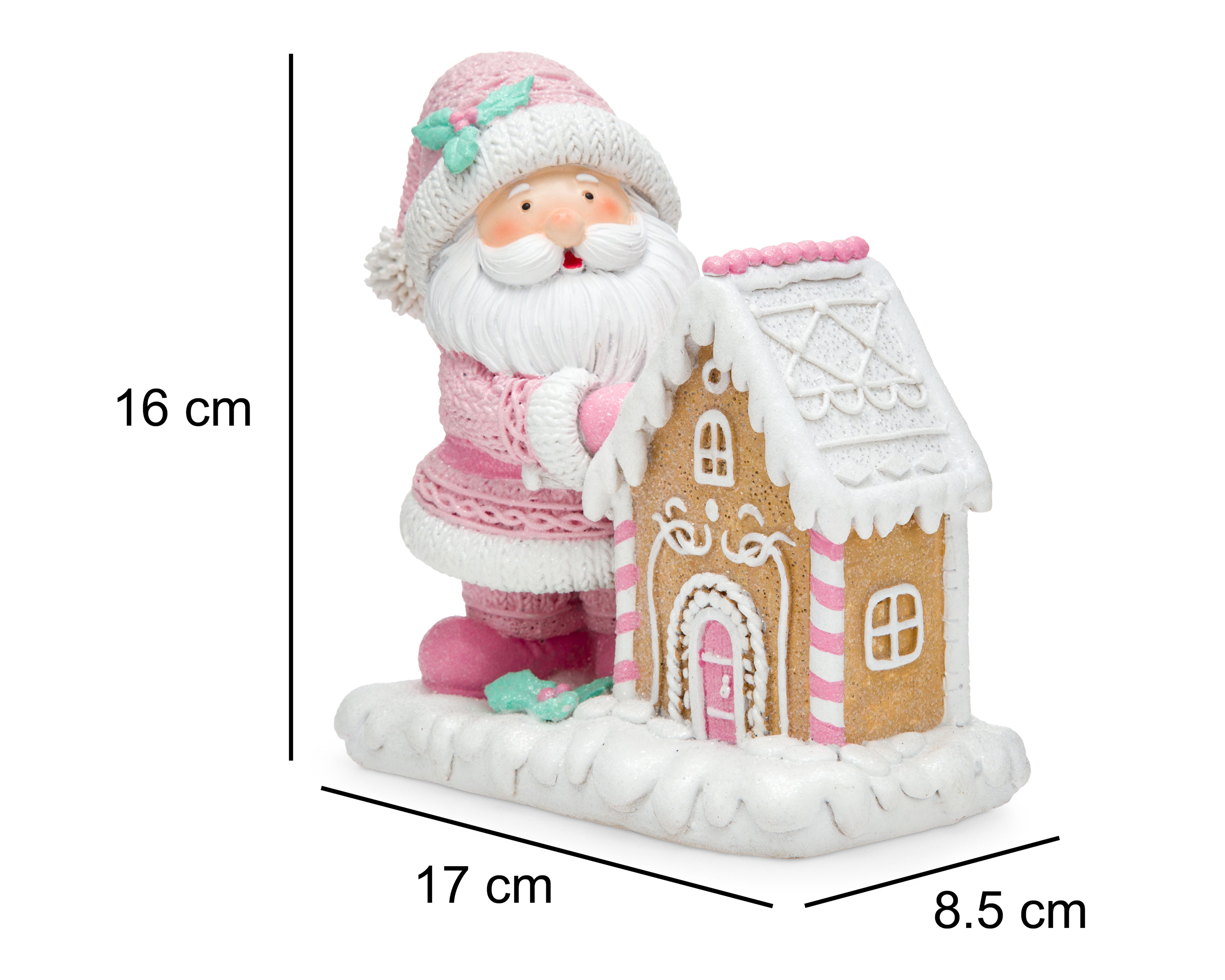 Foto 6 | Foto 6 | Figura Decorativa de Navidad Ginger Noel de Poliresina