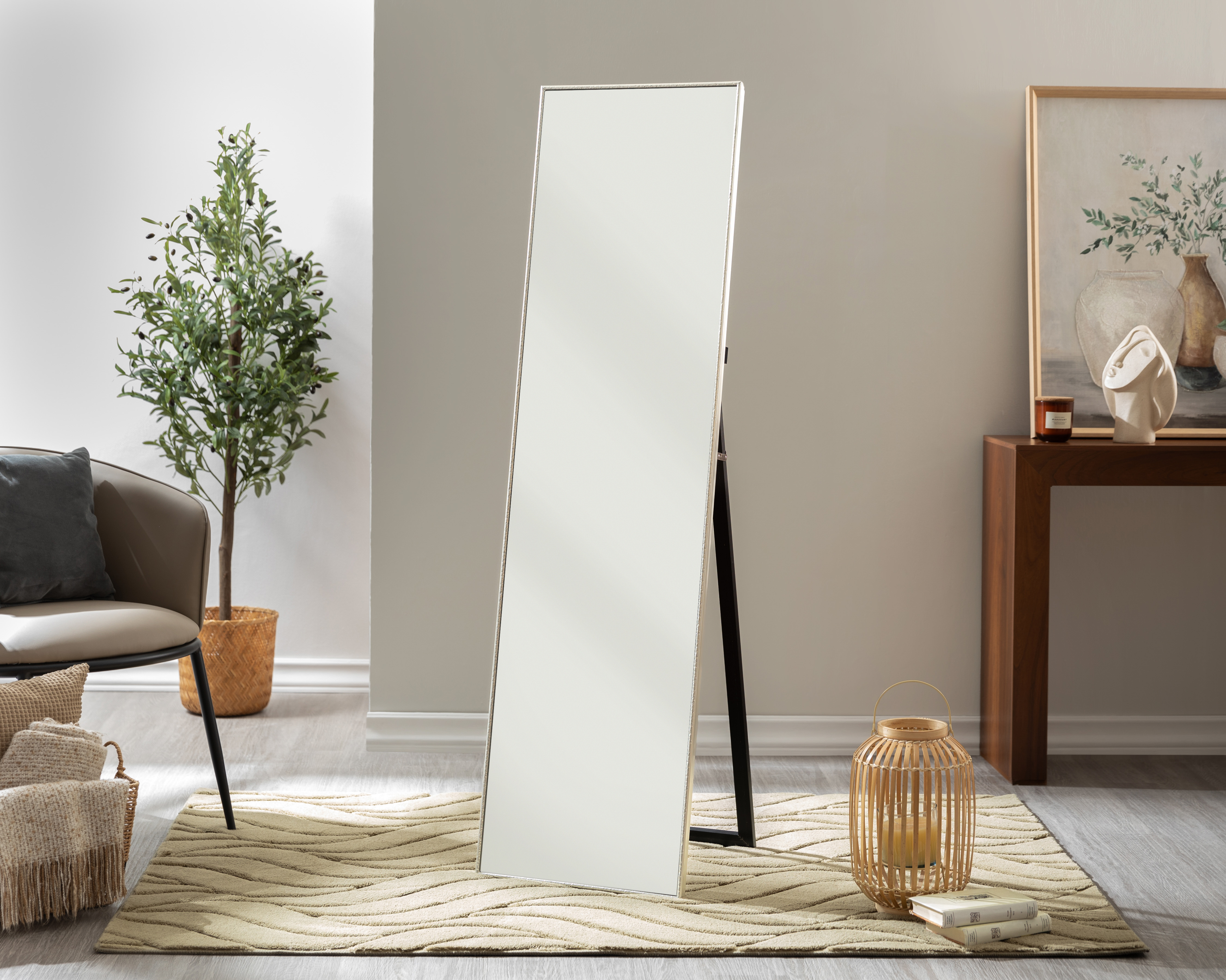 Espejo de Piso Rectangular Elbonia 43 x 155 cm