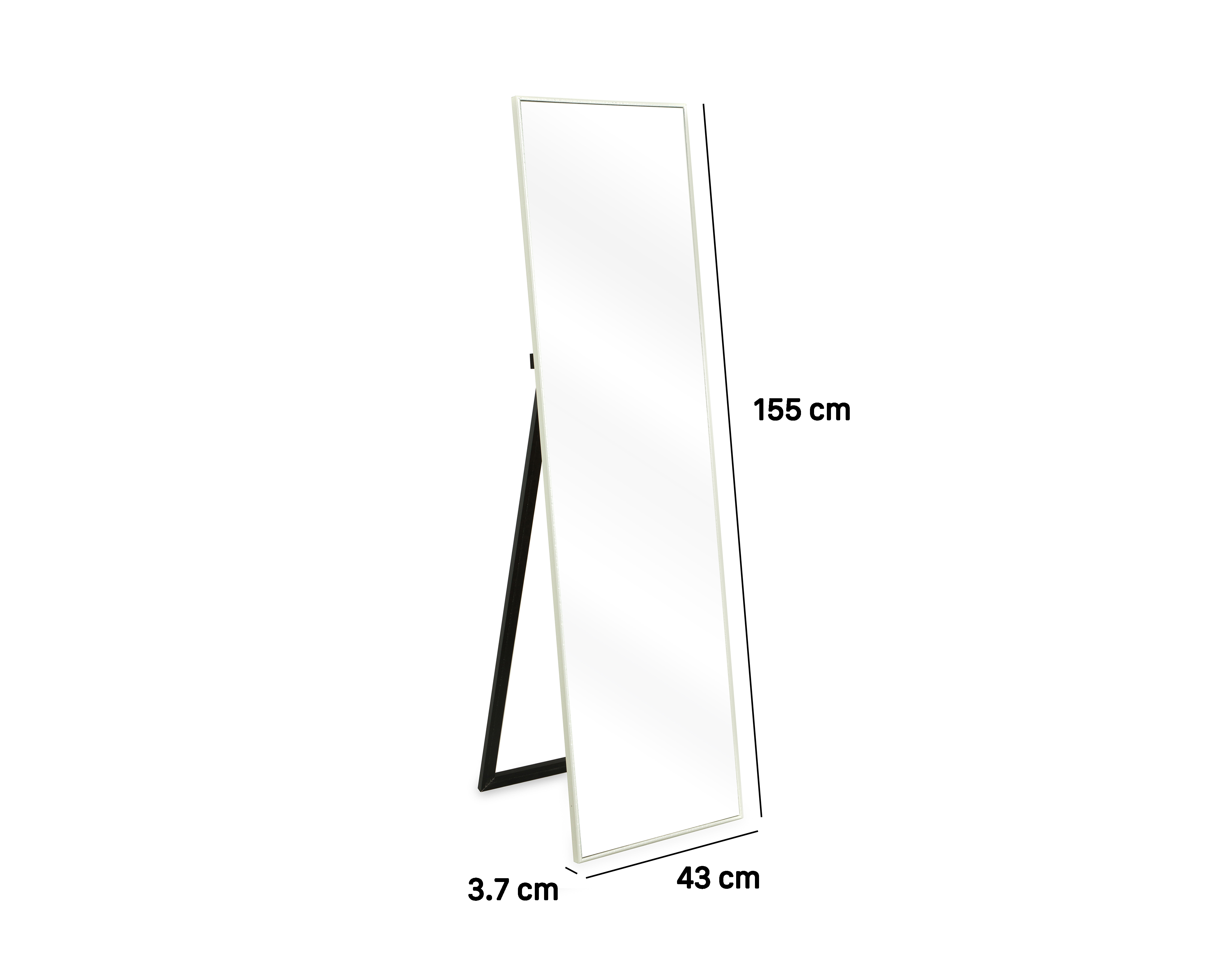 Foto 5 | Foto 5 | Espejo de Piso Rectangular Elbonia 43 x 155 cm
