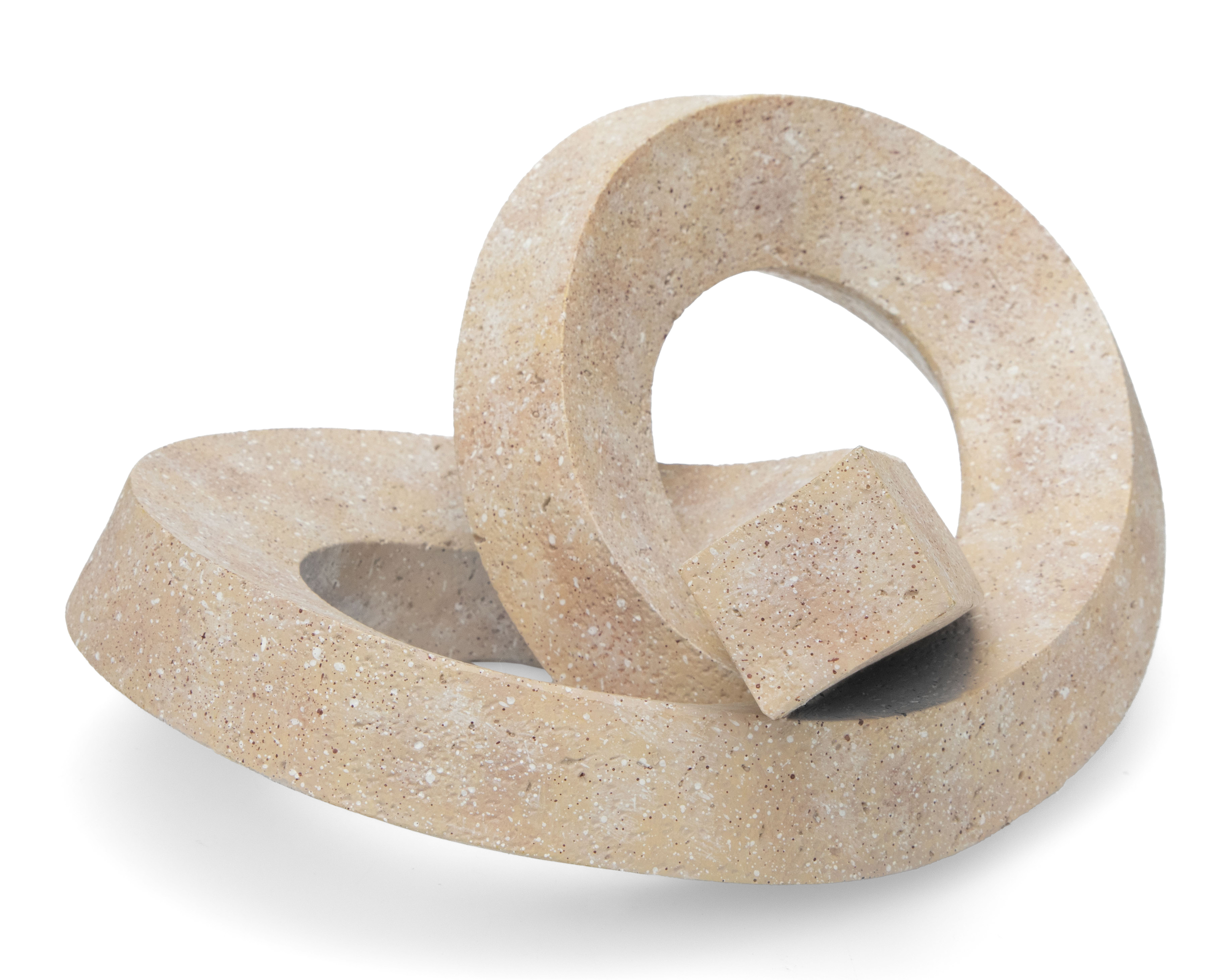 Escultura de Nudo Birhen de Poliresina