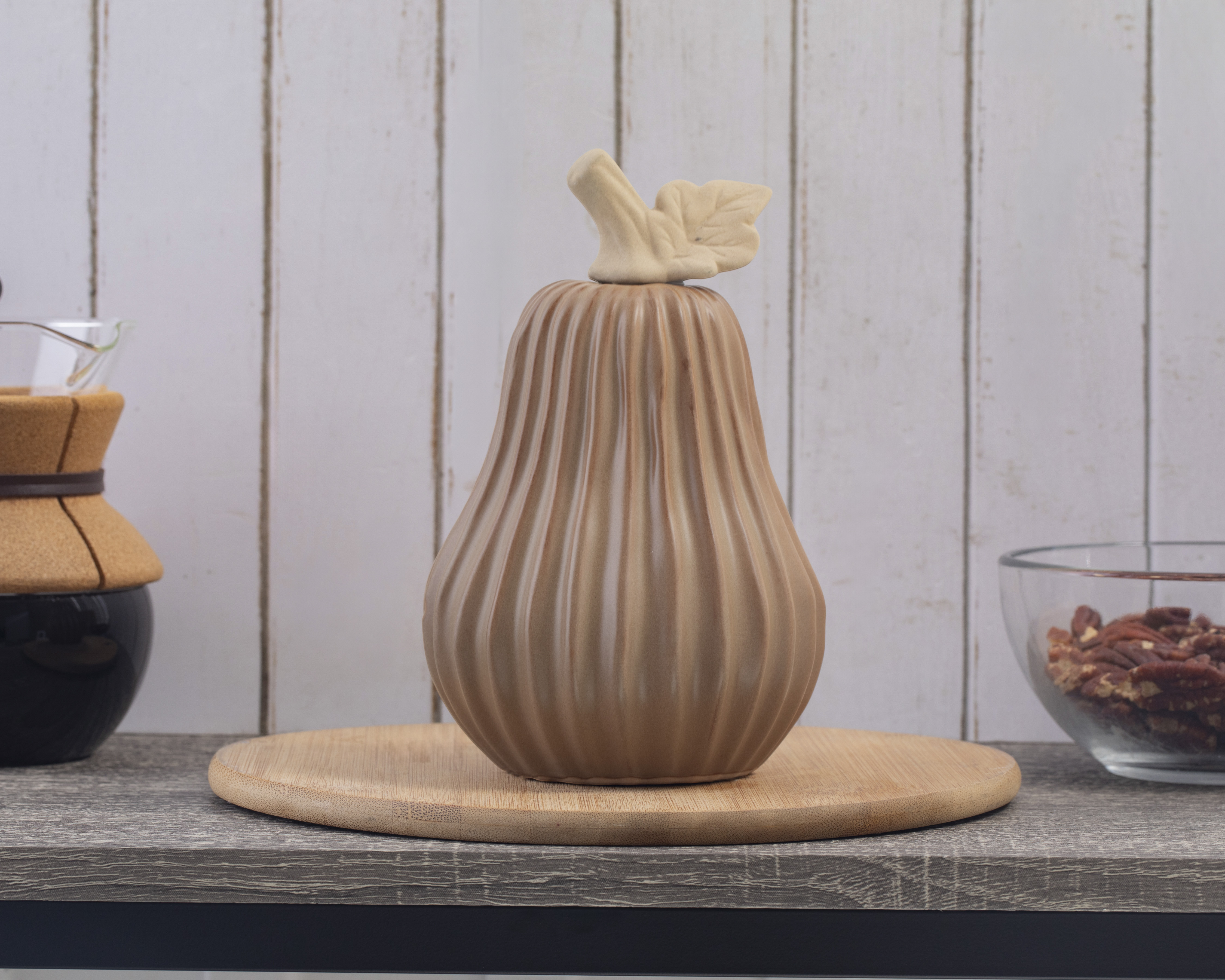 Foto 5 pulgar | Foto 4 | Figura Decorativa Calabaza Bishwa de Cerámica