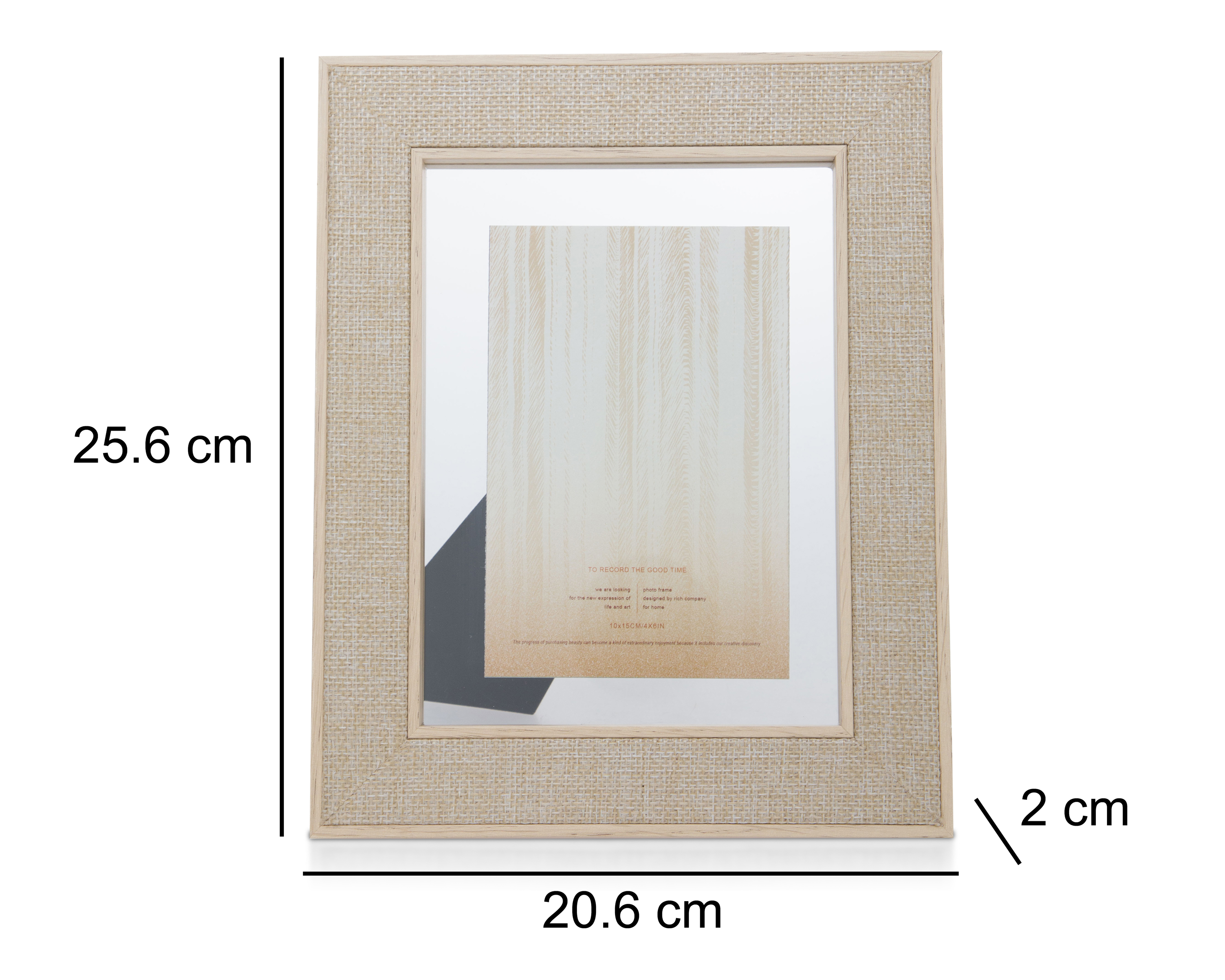 Foto 5 | Foto 5 | Portarretrato de Madera Industrializada Starhaus 4 x 6 Pulgadas