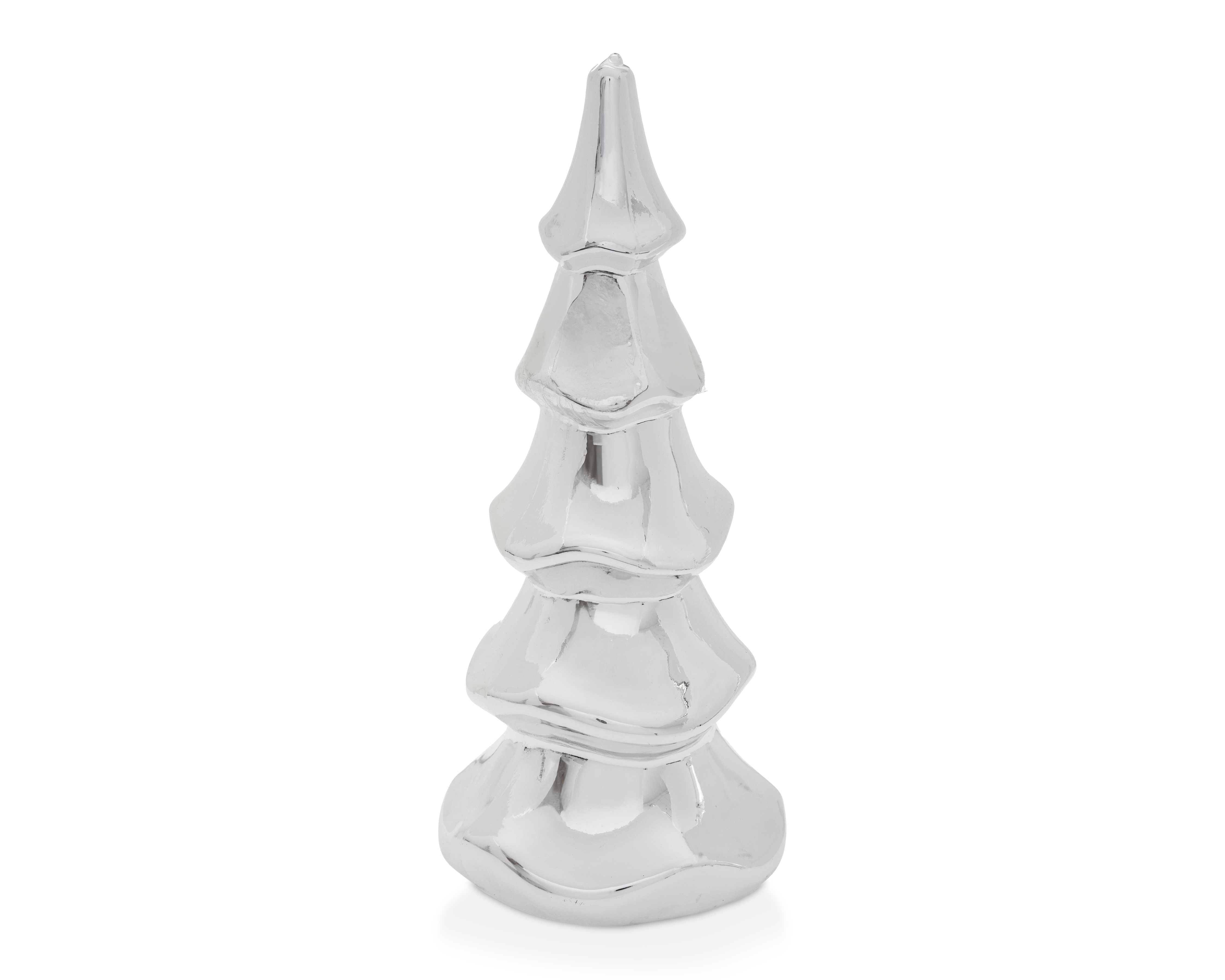 Figura Decorativa de Pino Navideño Trezhou de Metal