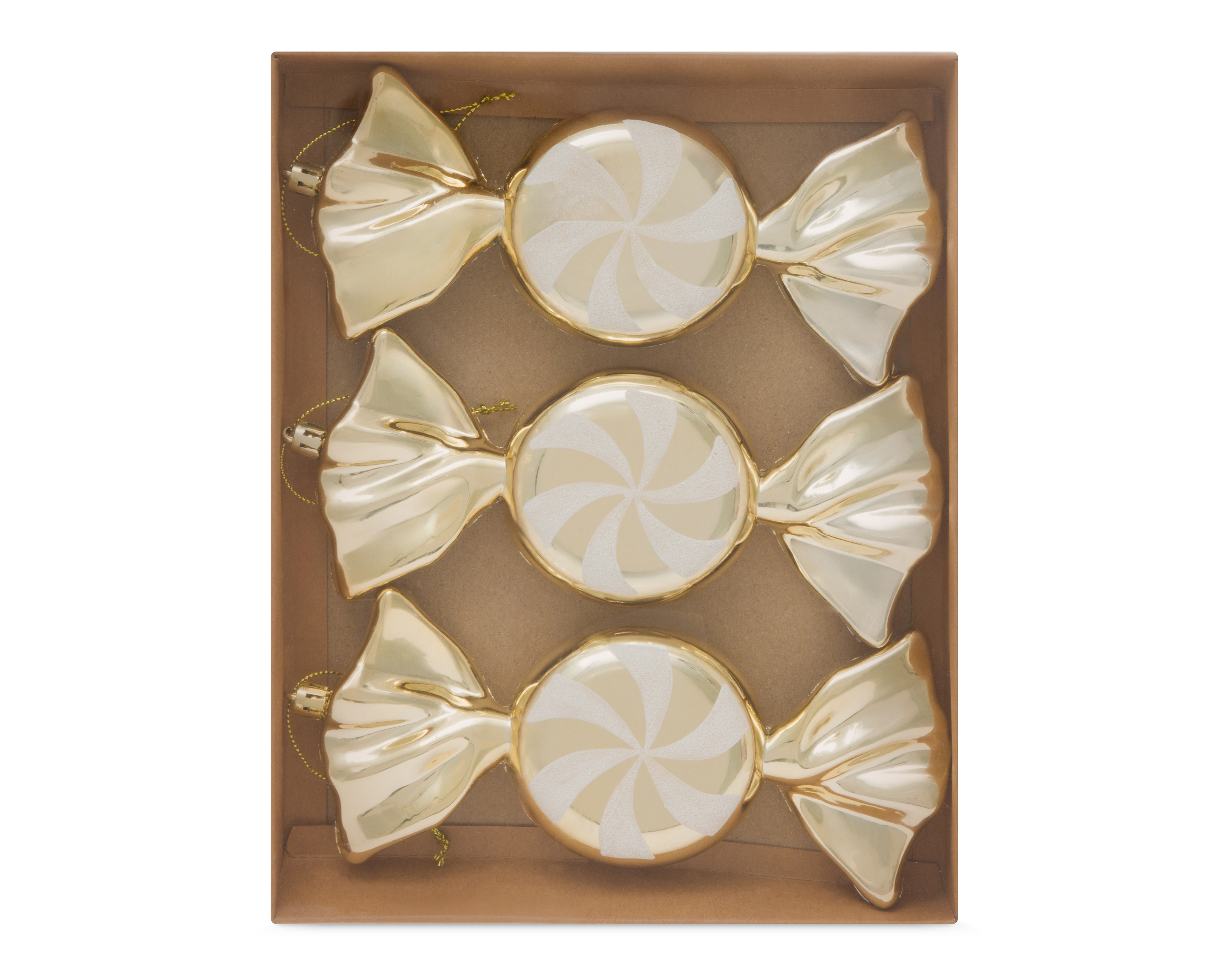 Foto 3 | Foto 3 | Accesorios para Árbol Starhaus Gold Caramelos 3 Piezas
