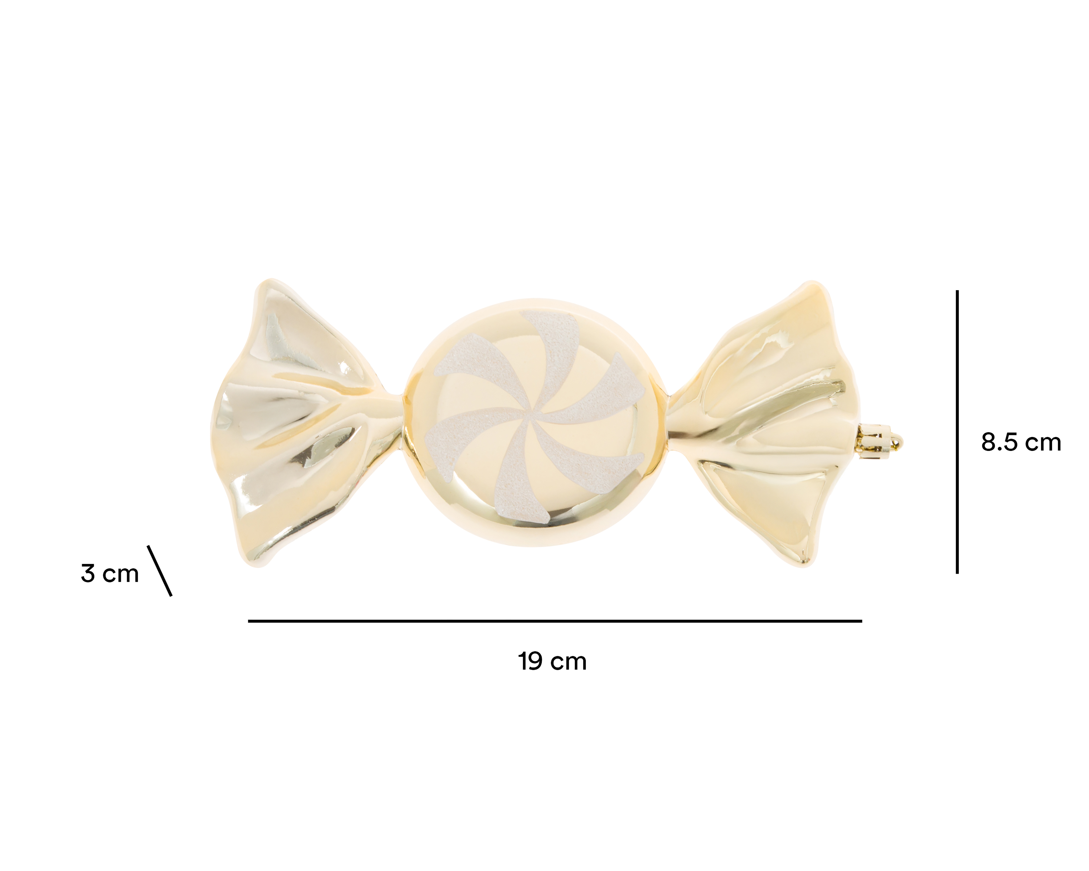 Foto 4 | Foto 4 | Accesorios para Árbol Starhaus Gold Caramelos 3 Piezas