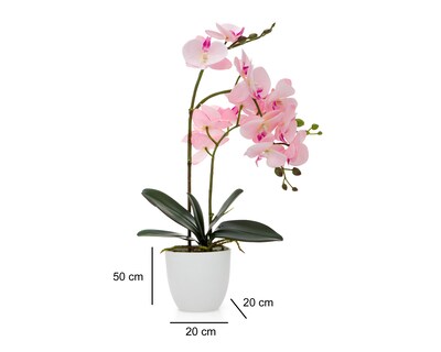 Foto 5 | Foto 5 | Orquídea Artificial con Maceta Starhaus 50 cm