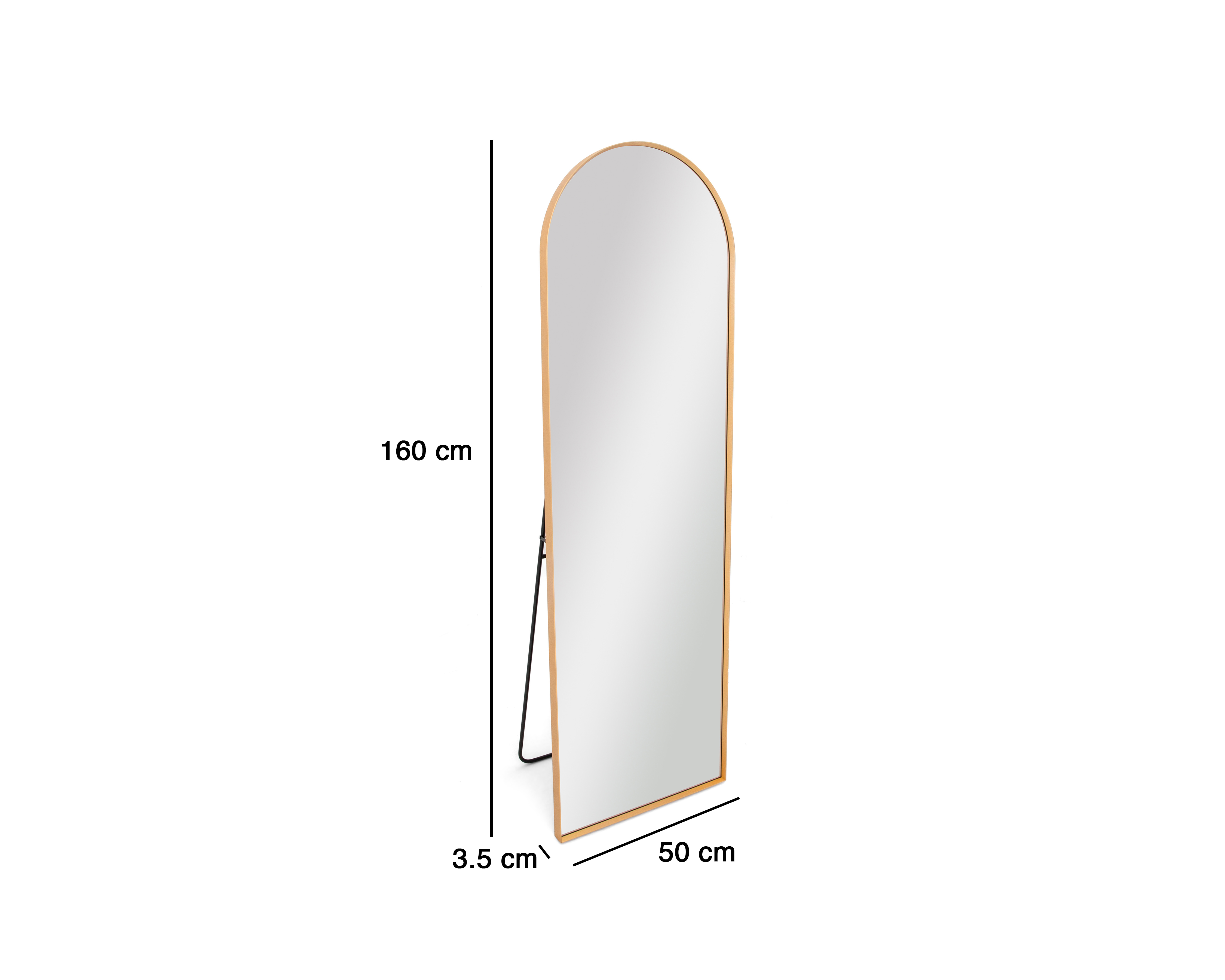 Foto 5 | Foto 5 | Espejo de Piso Arco Goldie 50 x 160 cm