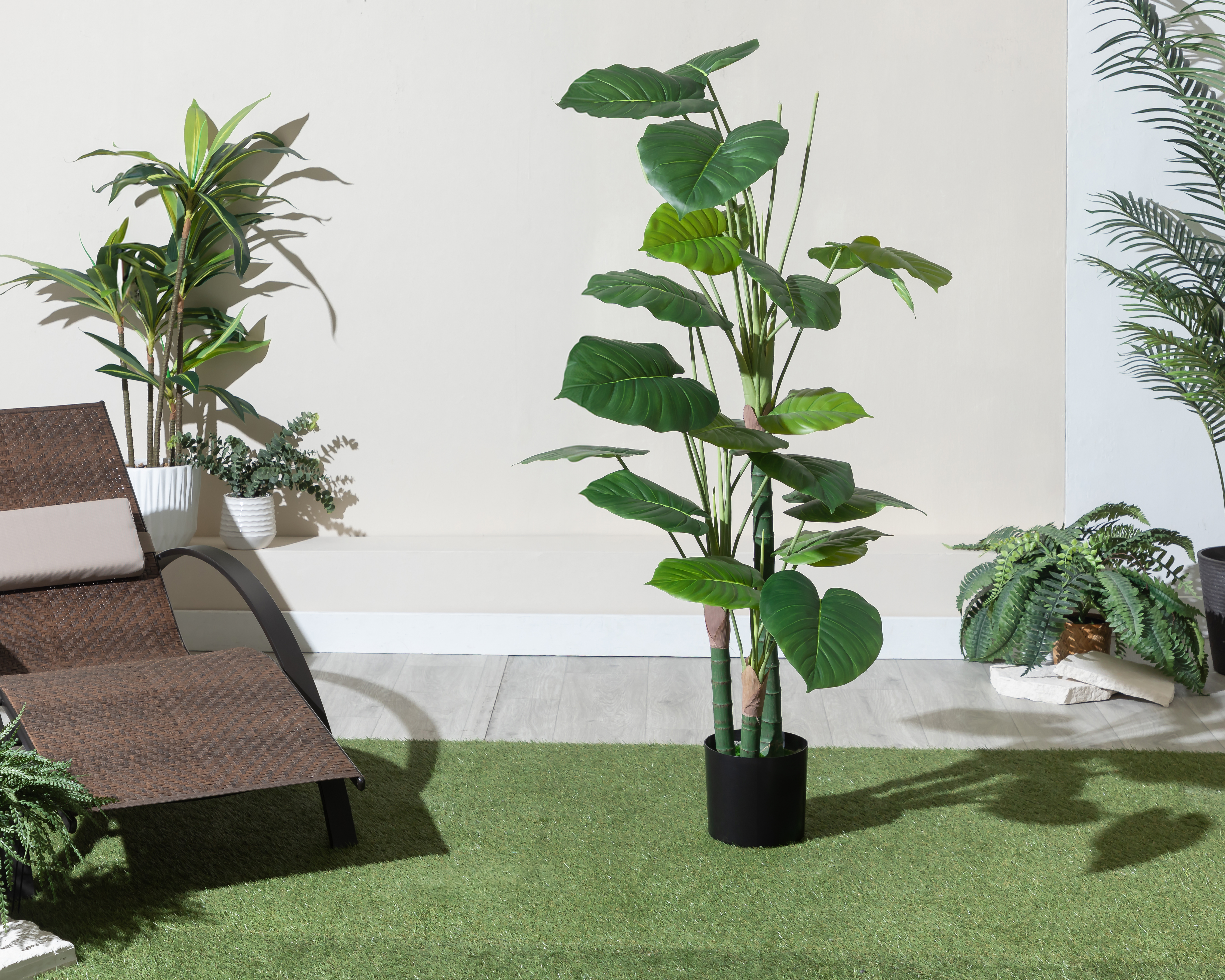 Foto 5 pulgar | Foto 4 | Palma Areca Artificial con Maceta 154 cm