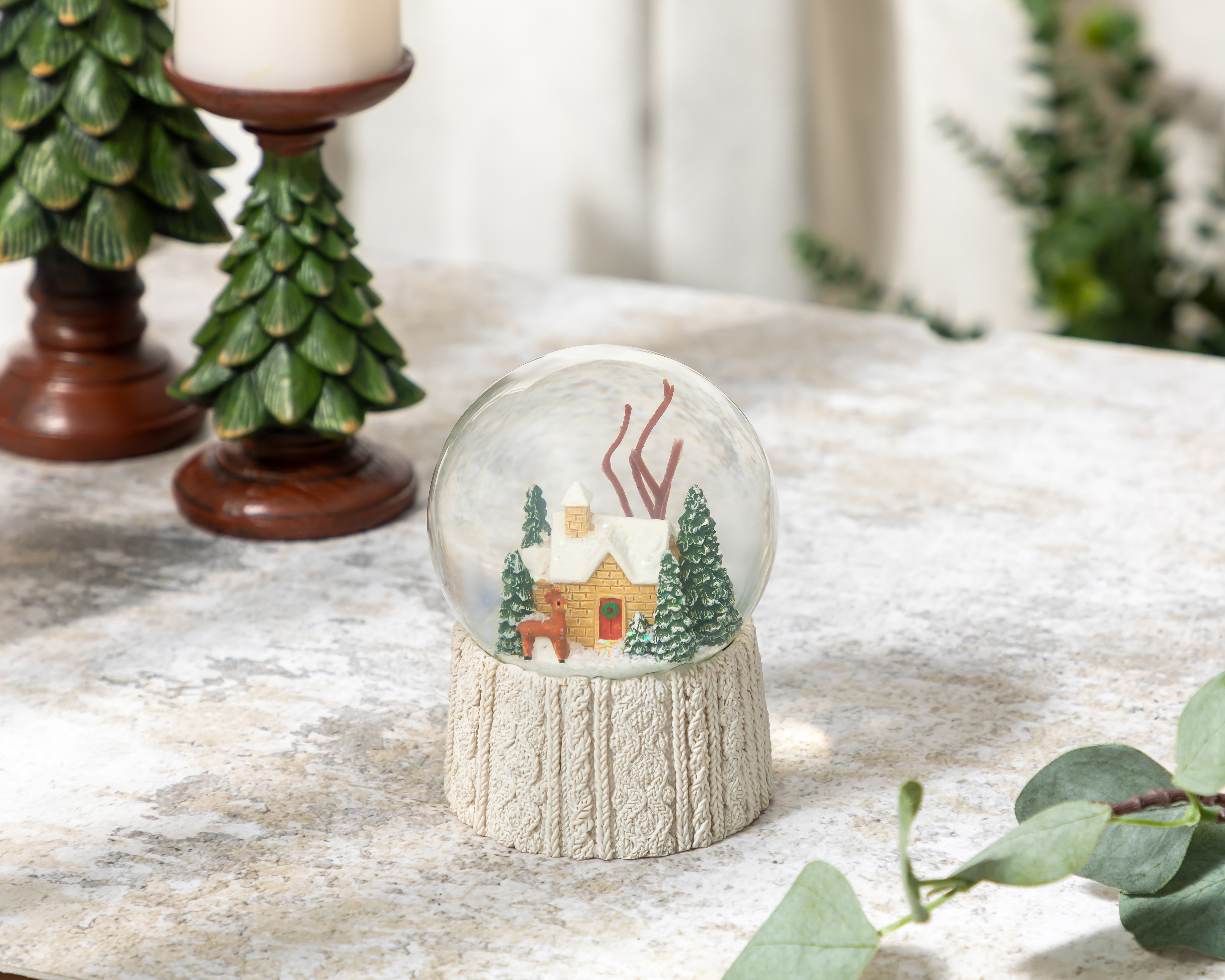 Foto 5 pulgar | Foto 4 | Esfera de Nieve de Navidad Starhaus de Plástico