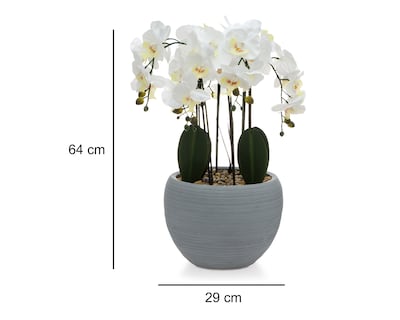 Foto 5 | Foto 5 | Orquídea Artificial con Maceta Starhaus 64 cm
