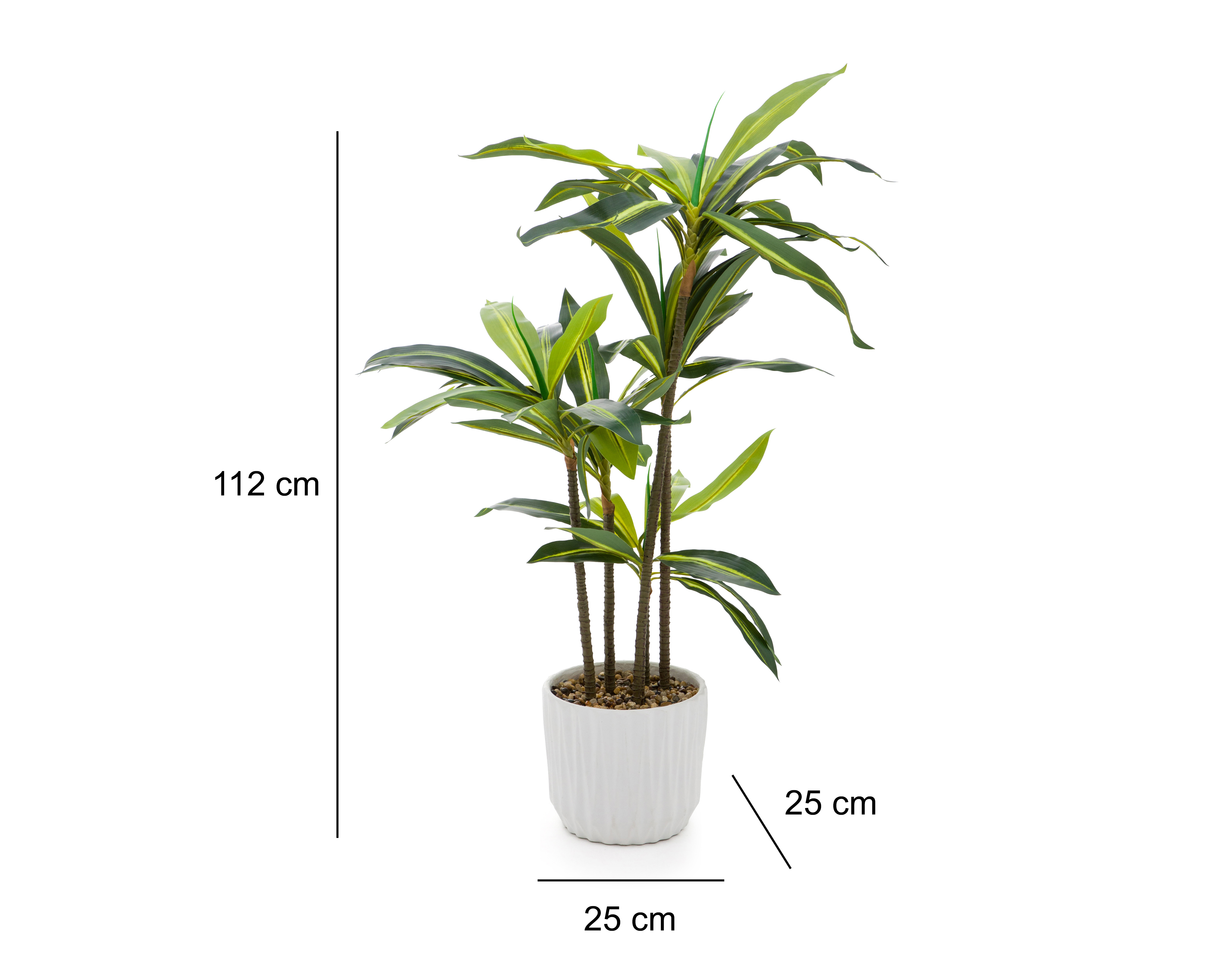 Foto 5 | Foto 5 | Palo de Brasil Artificial con Maceta Starhaus 112 cm