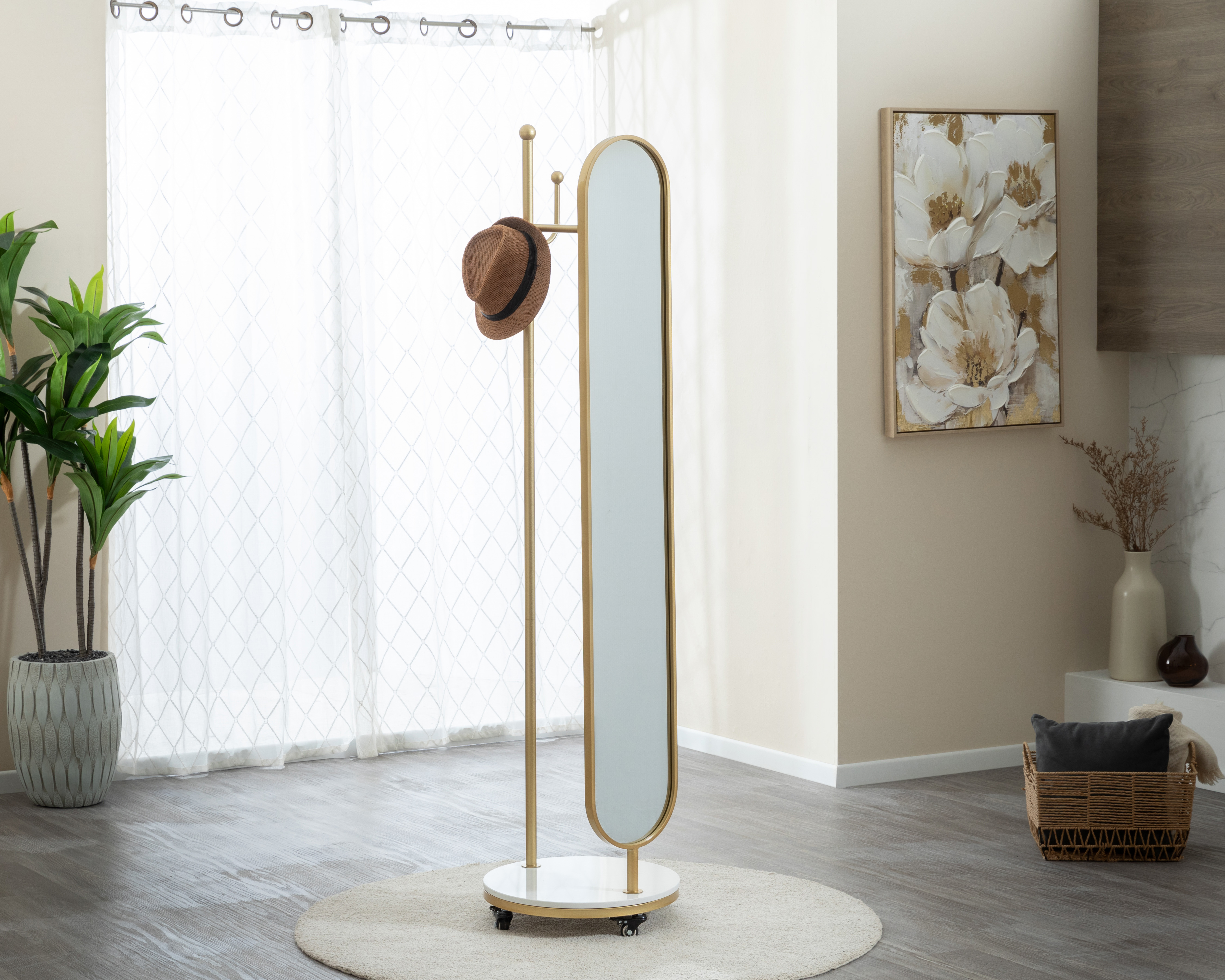 Perchero de Metal Starhaus Dorado