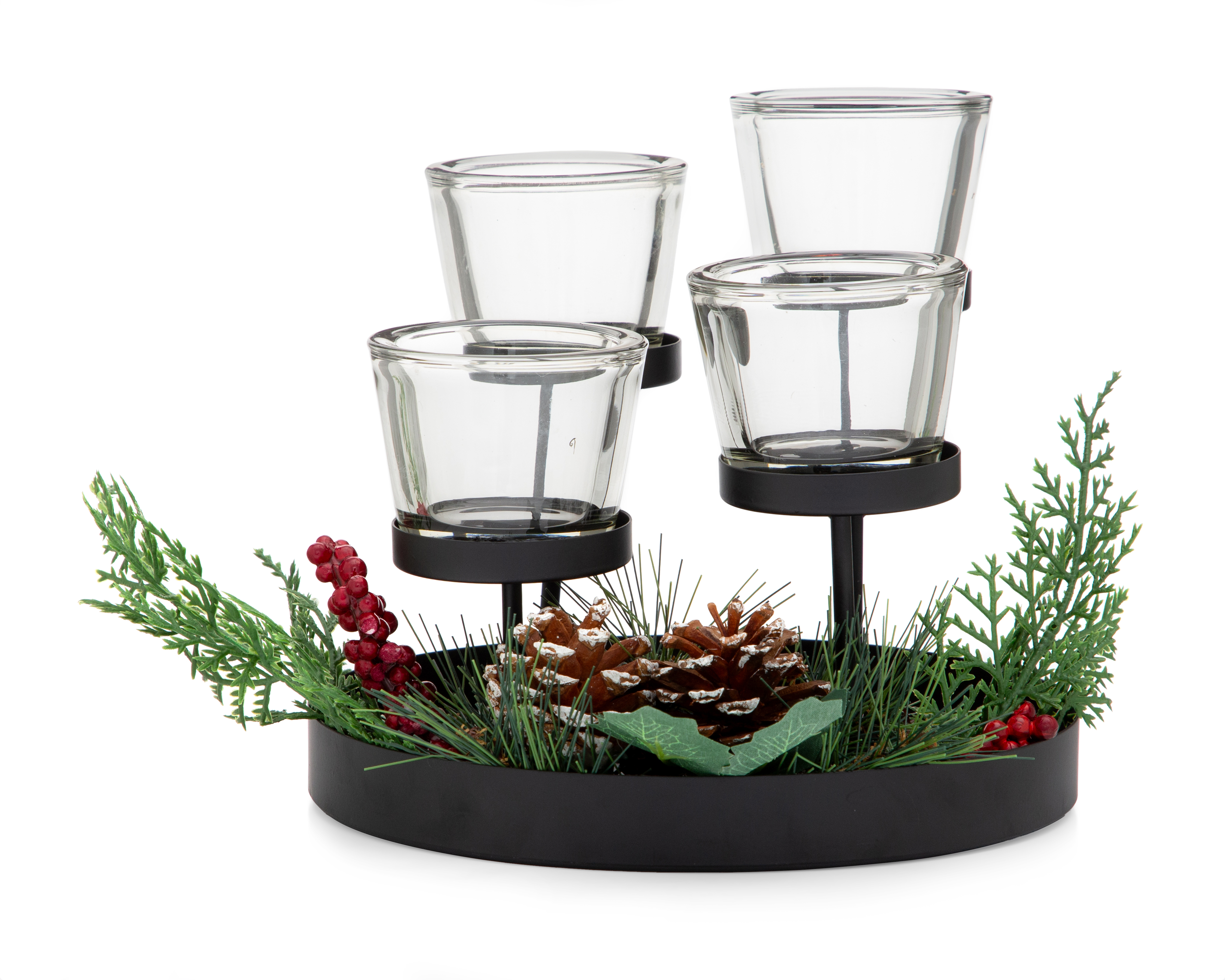 Candelabro Holly Candles de Hierro