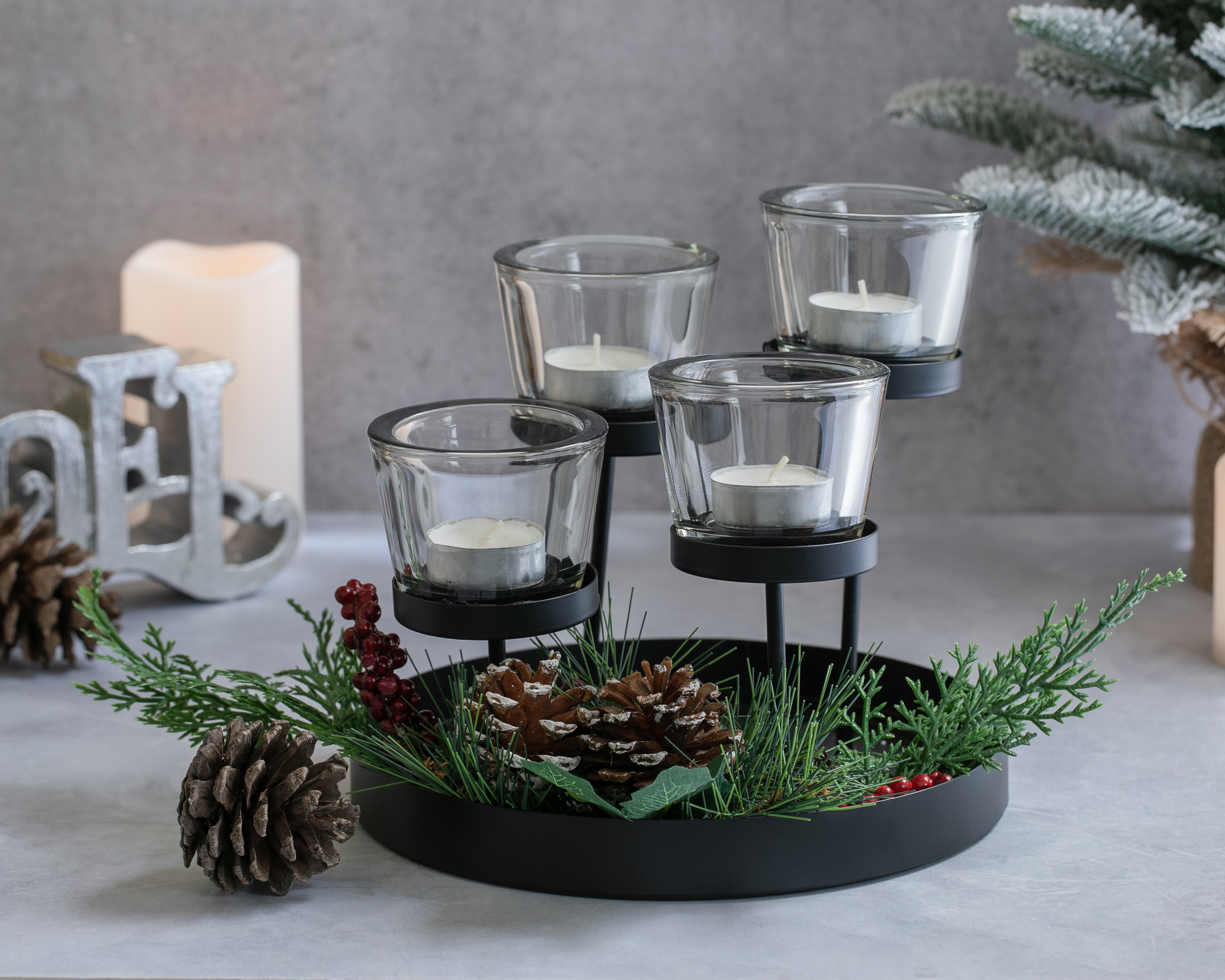 Foto 6 | Foto 6 | Candelabro Holly Candles de Hierro