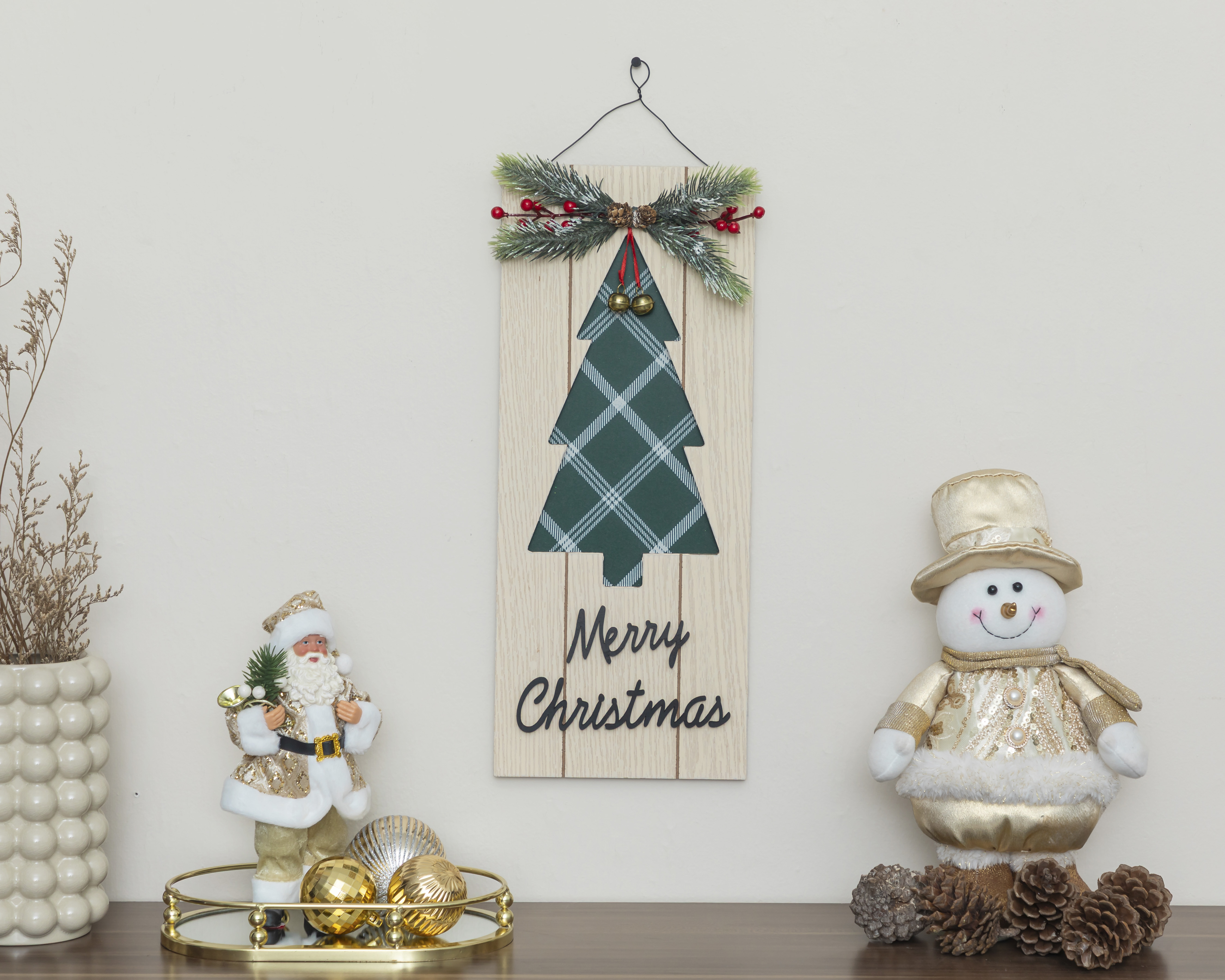 Decoración para Pared Rusticxmas Starhaus 4 Piezas