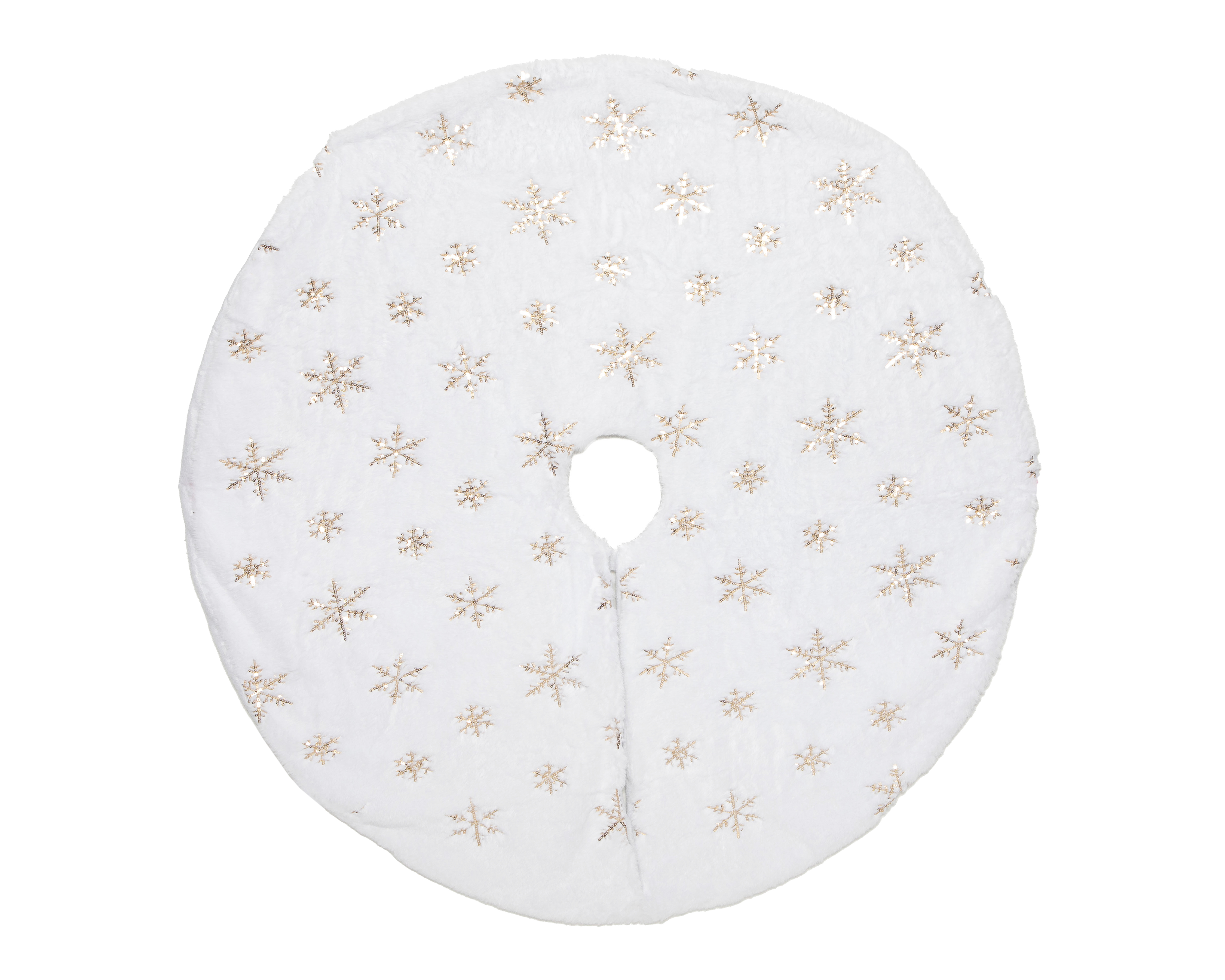 Pie de Árbol Navideño Metalli Fluffy