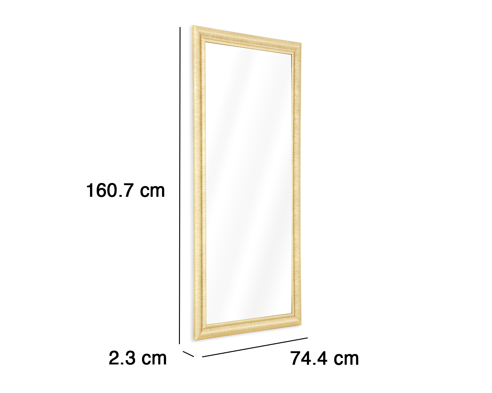 Foto 5 | Foto 5 | Espejo de Piso Rectangular Devraat 74.4 x 160.7 cm
