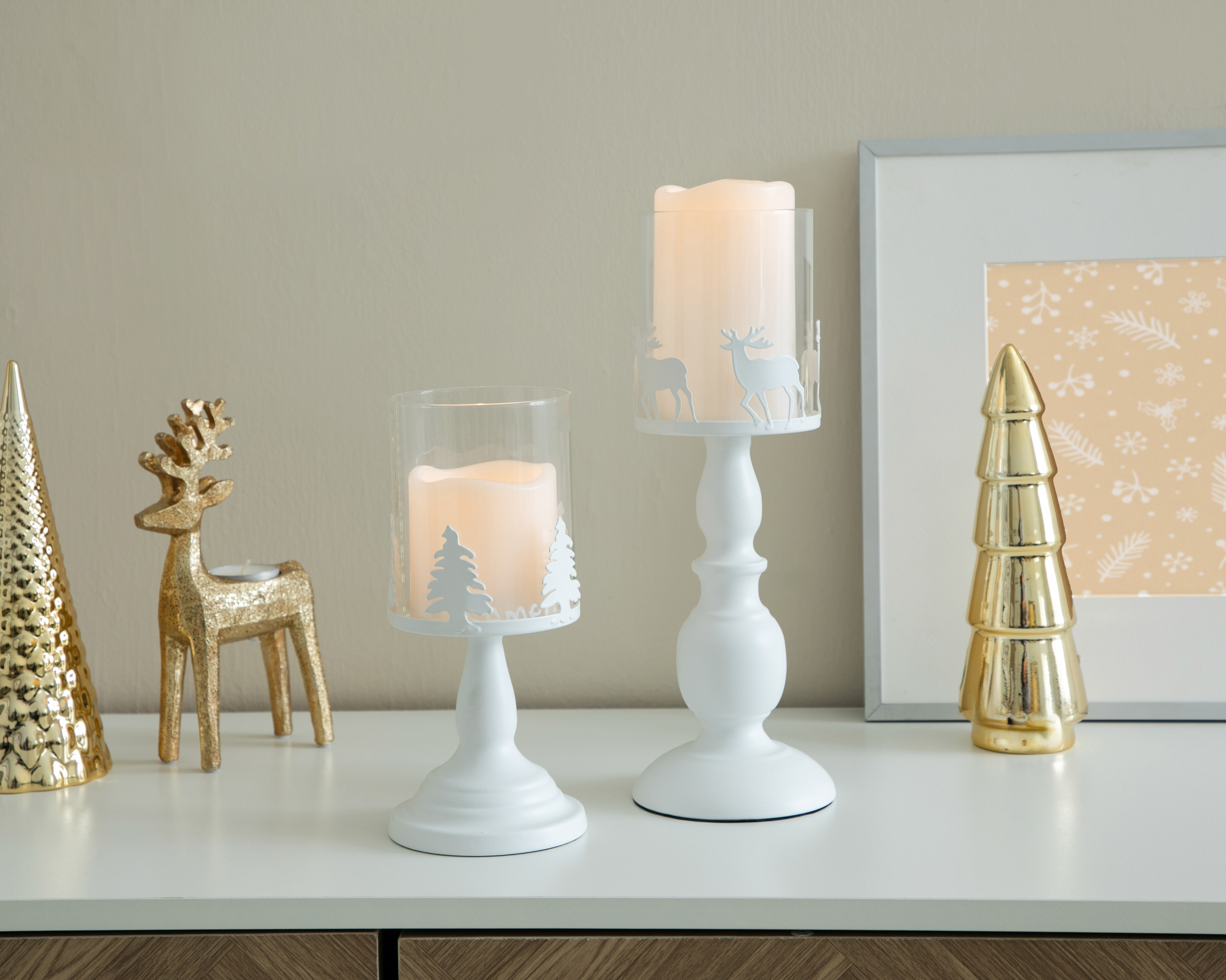 Foto 7 pulgar | Foto 6 | Candelabro de Navidad Homero B de Hierro