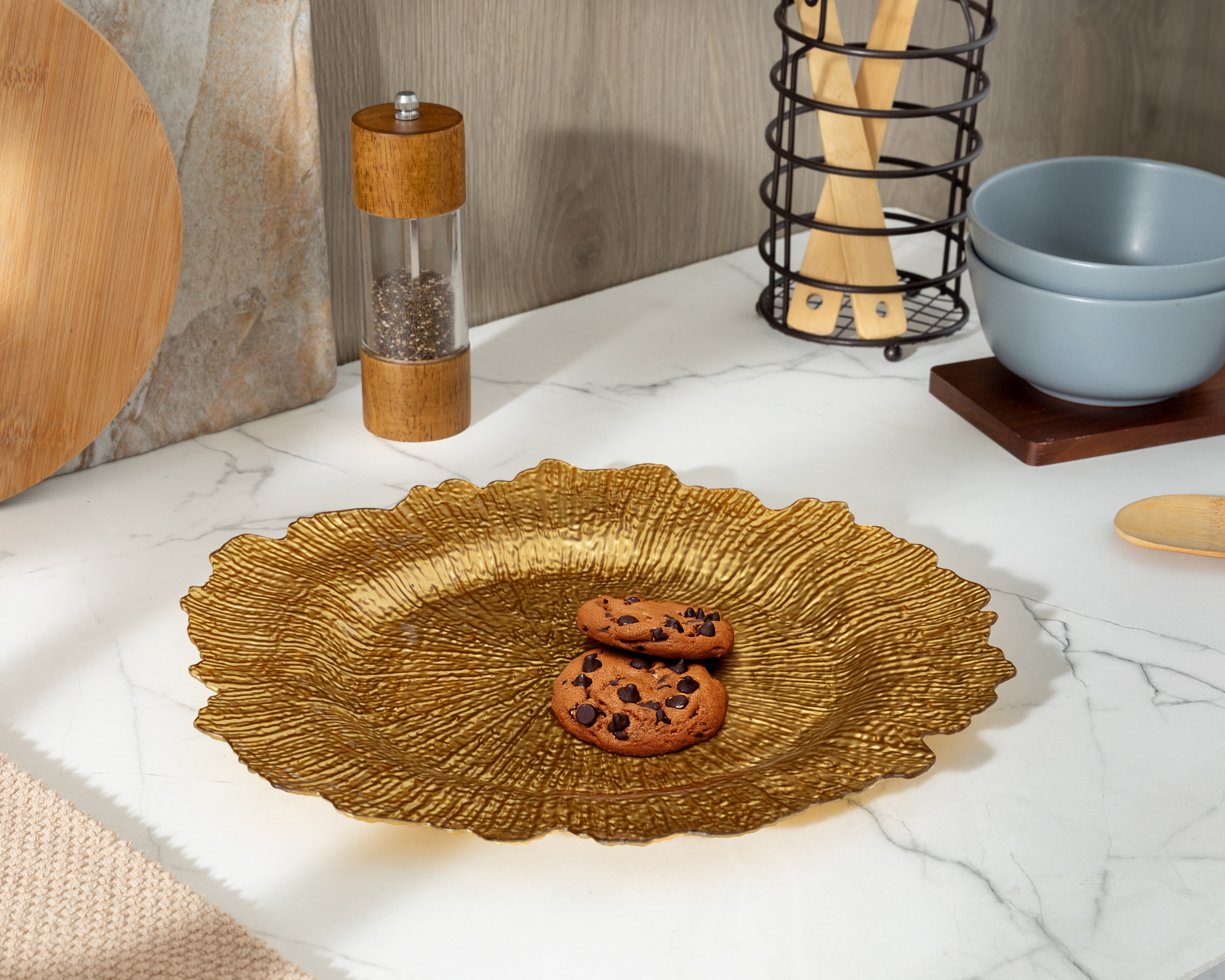 Foto 4 | Foto 4 | Platón Decorativo Platen de Polietileno Tereftalato