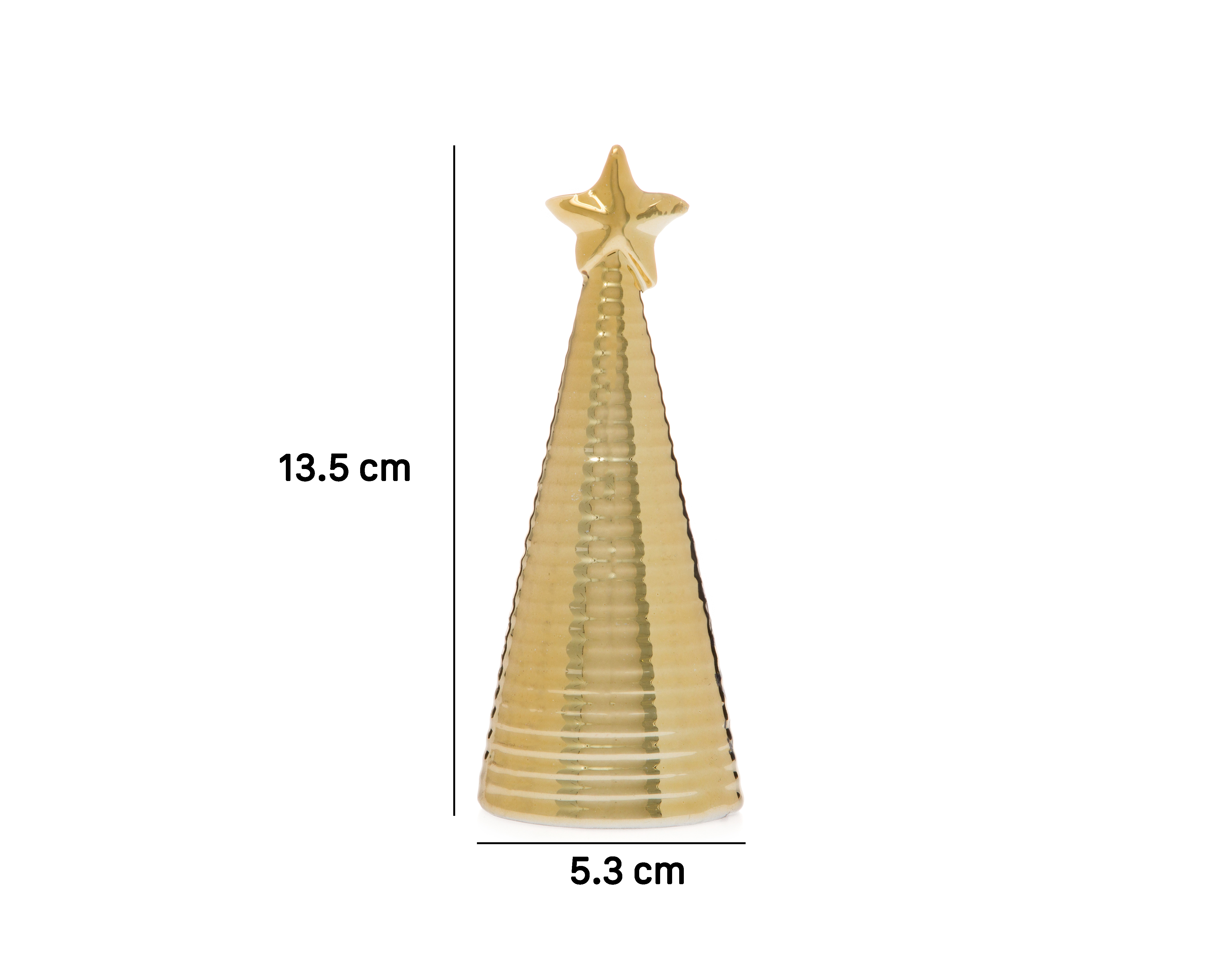 Foto 6 pulgar | Foto 5 | Figura Decorativa Pino de Navidad Tringo B de Cerámica