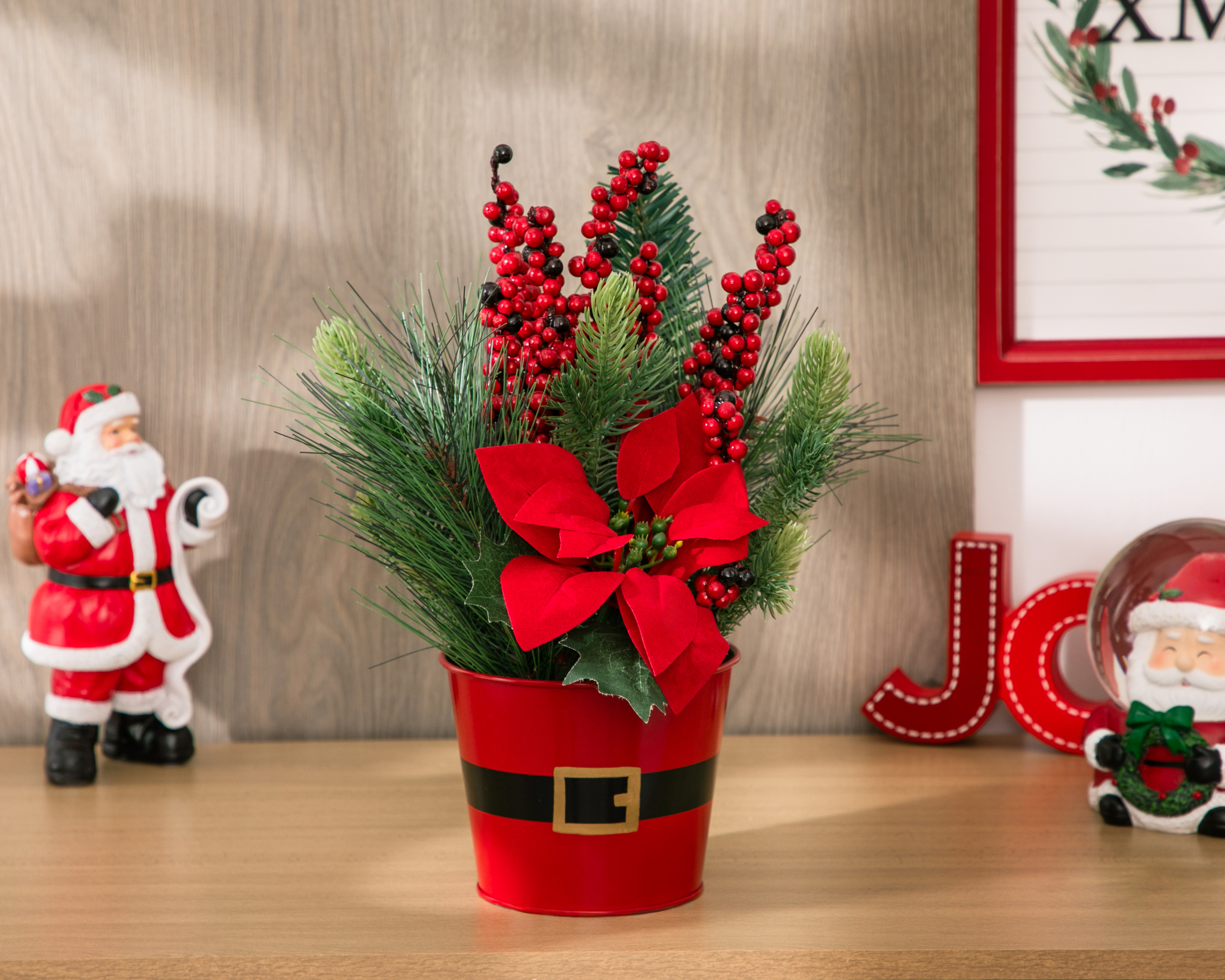 Foto 4 | Foto 4 | Planta Artificial Starhaus Nochebuena 32 cm