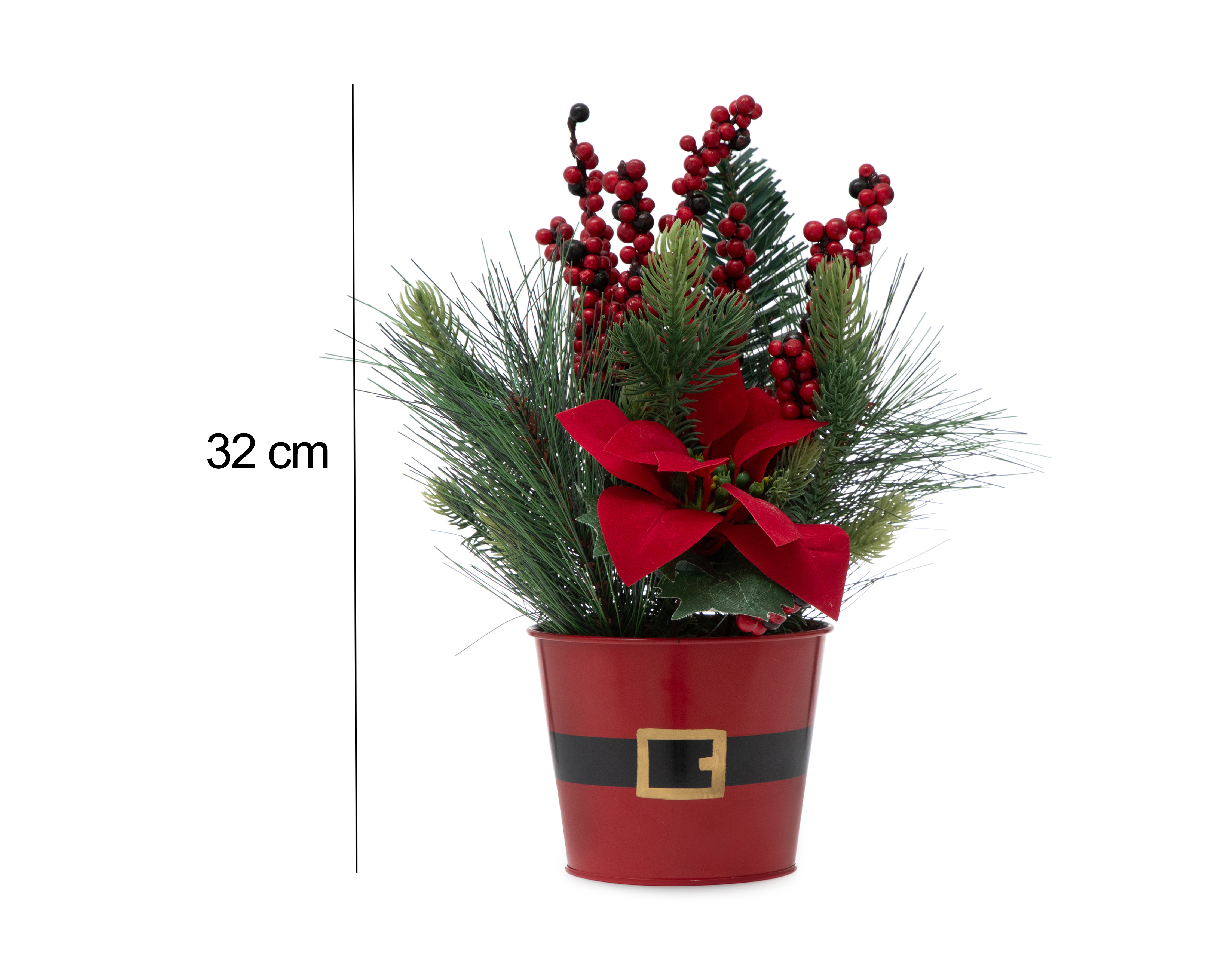 Foto 5 | Foto 5 | Planta Artificial Starhaus Nochebuena 32 cm