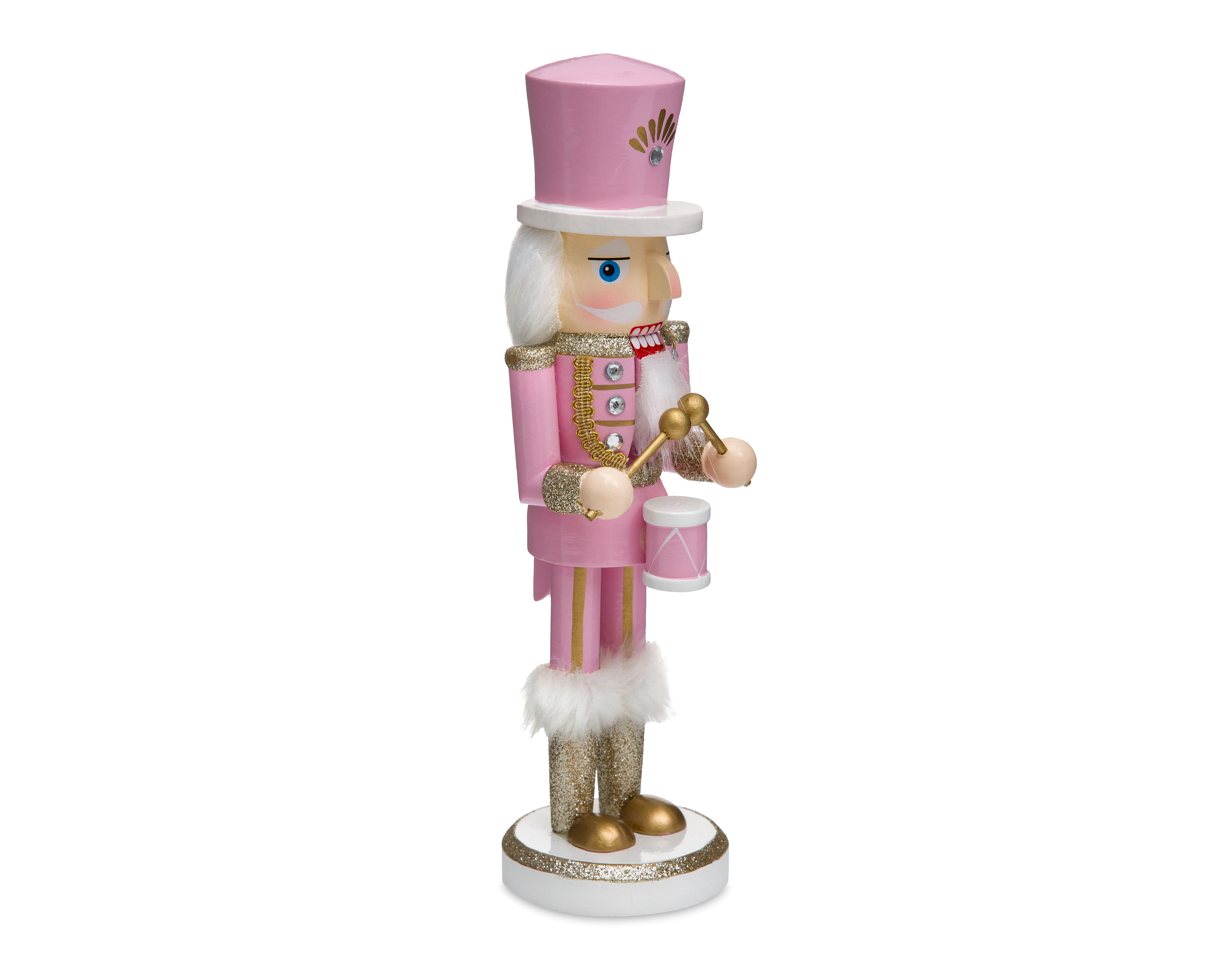 Foto 1 | Foto 1 | Figura Decorativa Cascanueces de Navidad Pink Nutcracker A de Madera