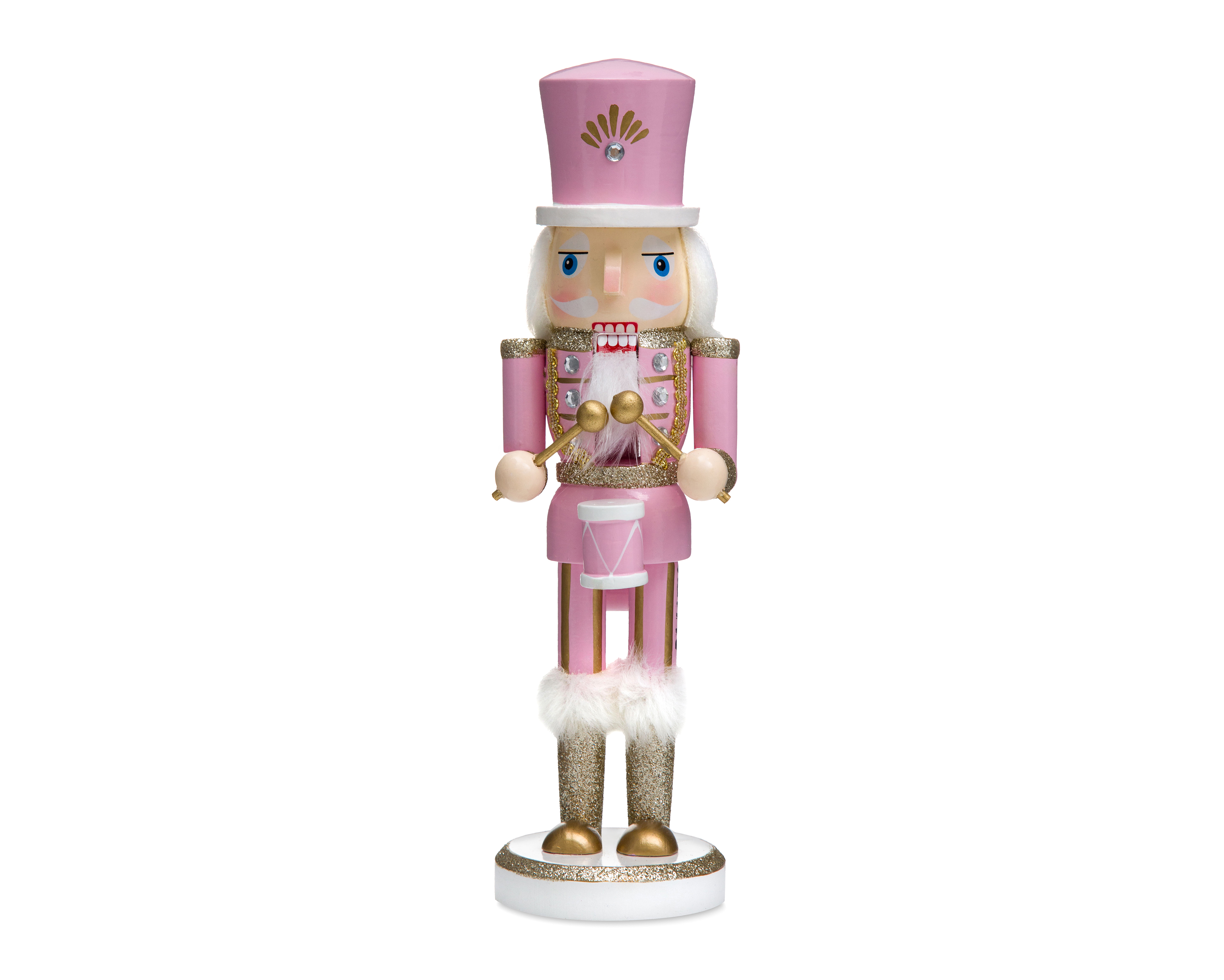 Foto 2 | Foto 2 | Figura Decorativa Cascanueces de Navidad Pink Nutcracker A de Madera