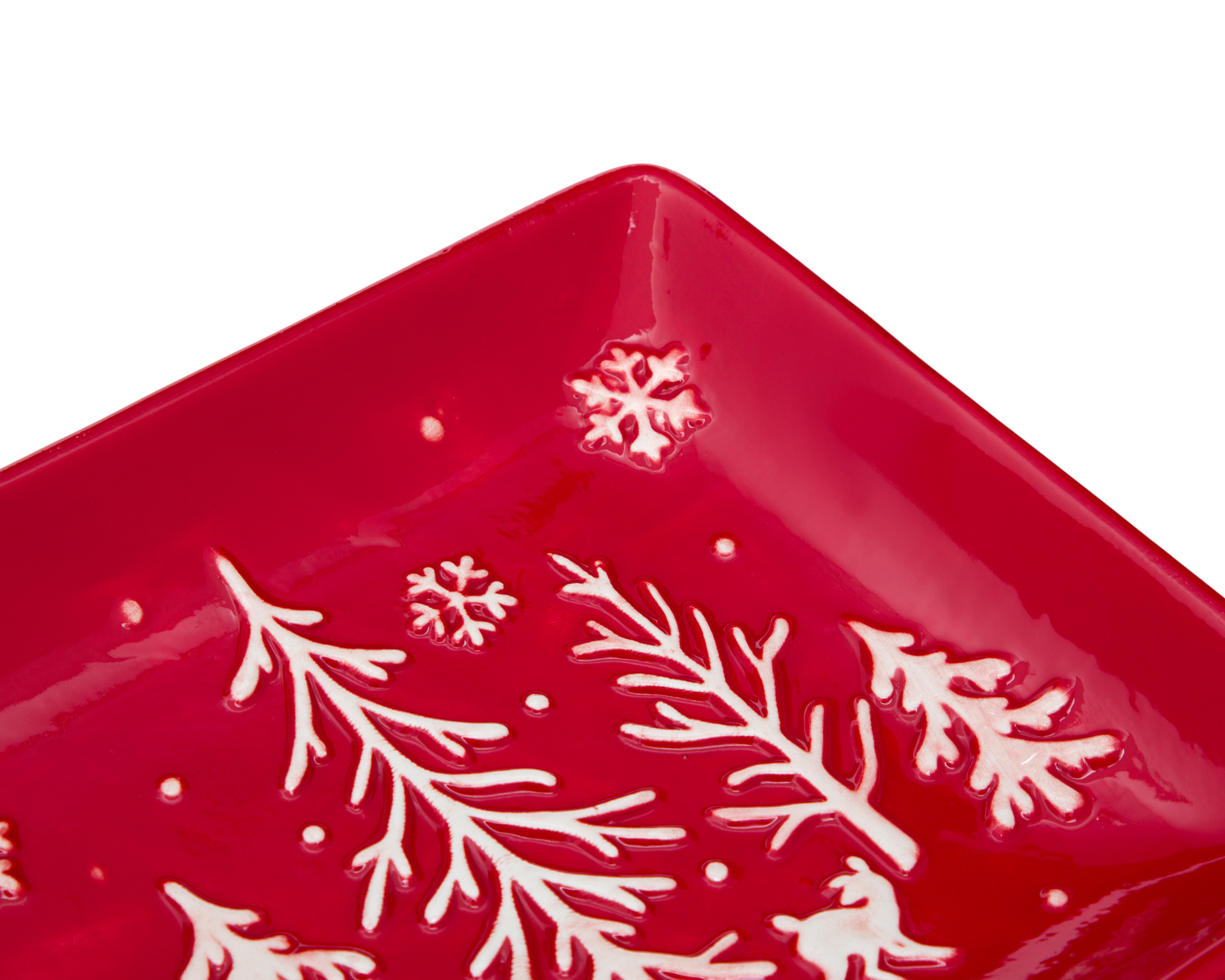 Foto 3 | Foto 3 | Charola Decorativa Rectangular de Navidad Jolly de Cerámica