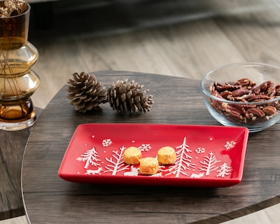 Foto 4 | Foto 4 | Charola Decorativa Rectangular de Navidad Jolly de Cerámica