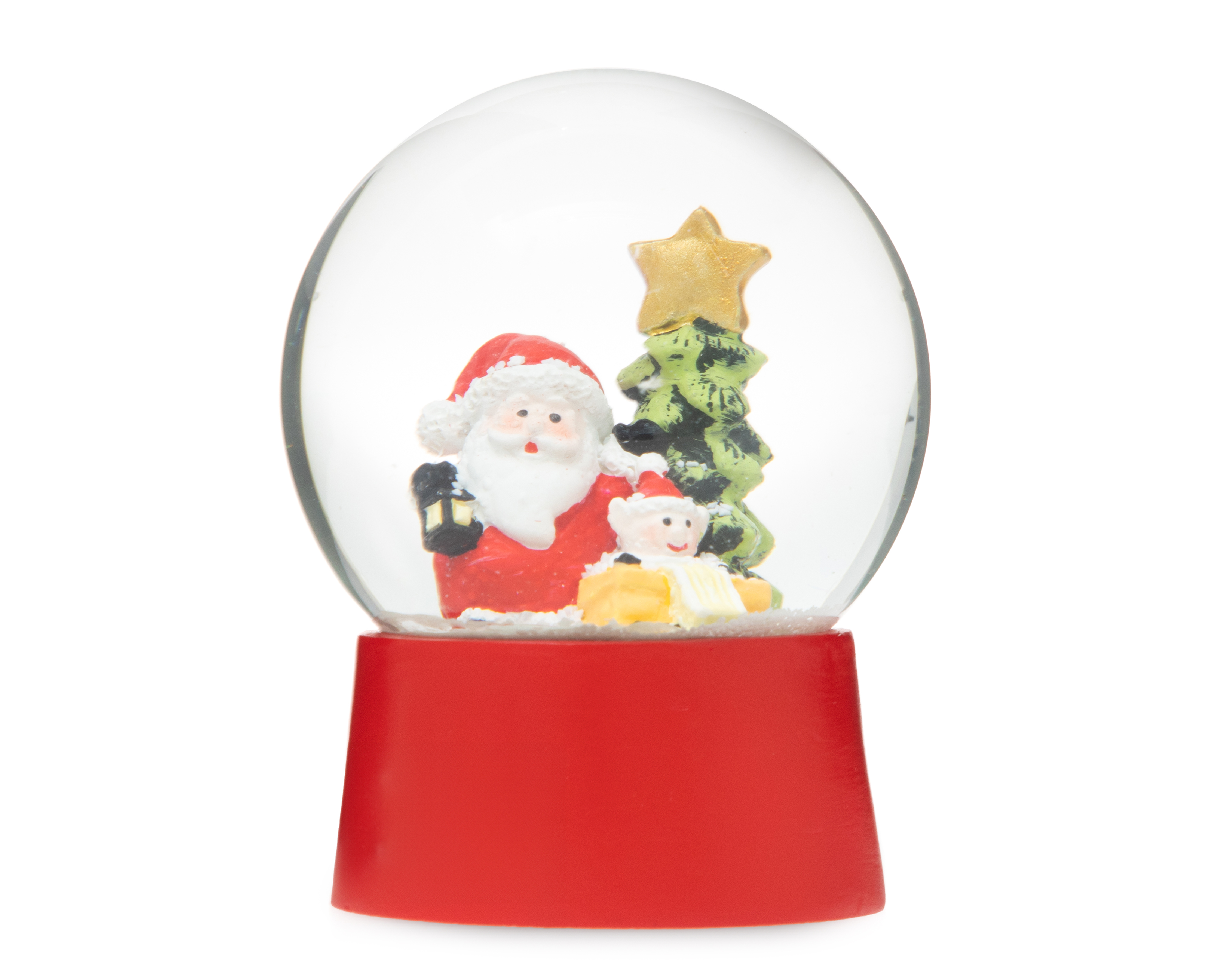 Foto 3 | Foto 3 | Esfera de Nieve de Navidad Globo Santa de Resina