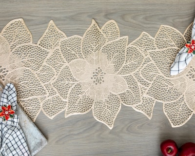 Foto 1 | Foto 1 | Camino de Mesa Dorado Starhaus Xmas Gold 90 x 34 cm