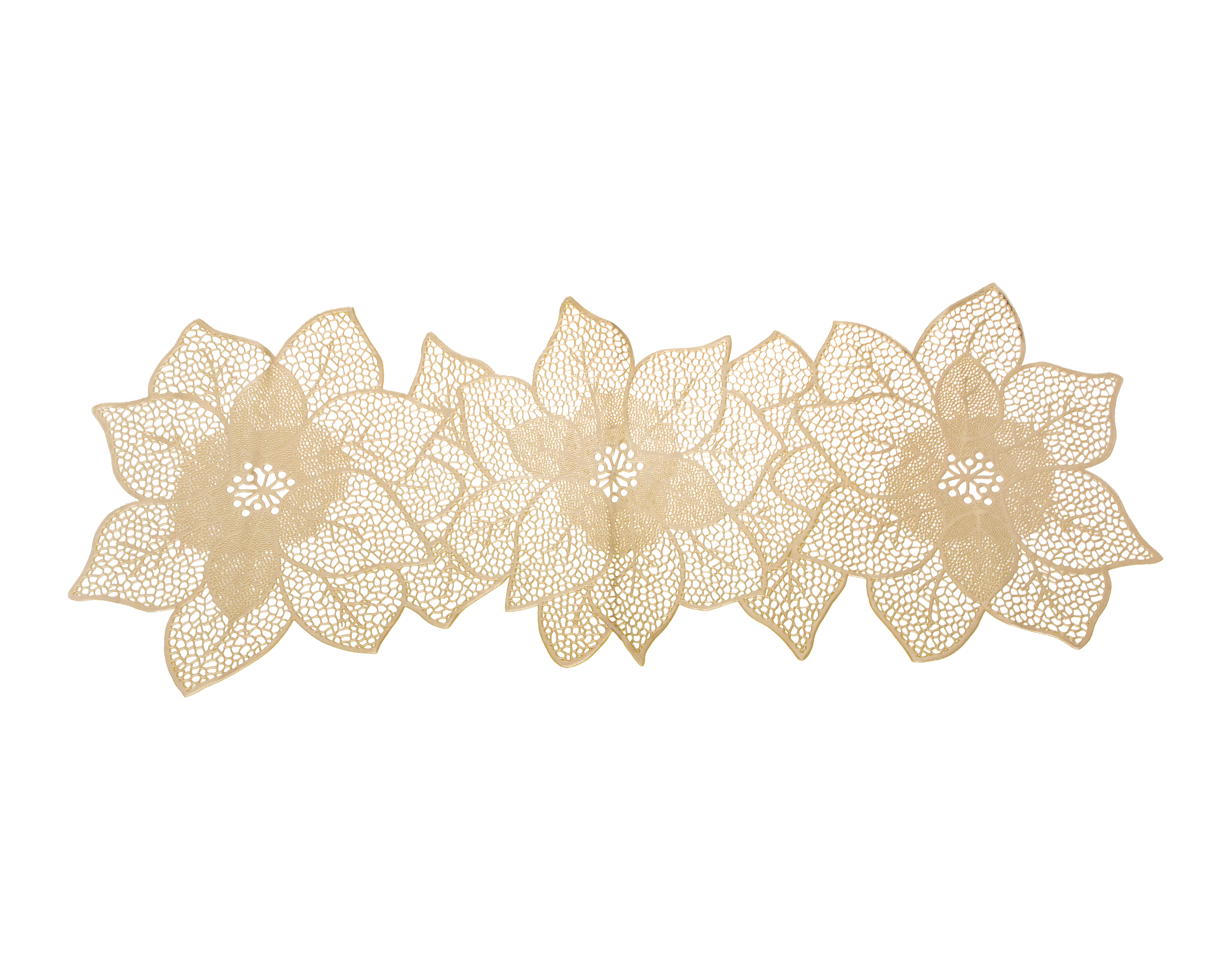 Foto 5 pulgar | Foto 4 | Camino de Mesa Dorado Starhaus Xmas Gold 90 x 34 cm