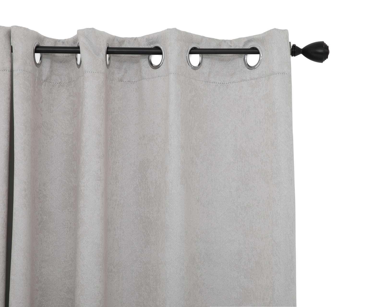 Foto 4 pulgar | Foto 3 | Cortina Amir 132 x 225 cm Gris