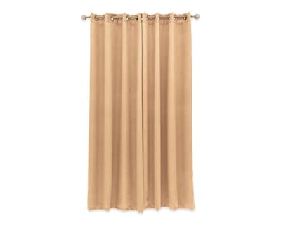Foto 2 | Foto 2 | Cortina Carmen Blackout 132 x 225 cm Crema