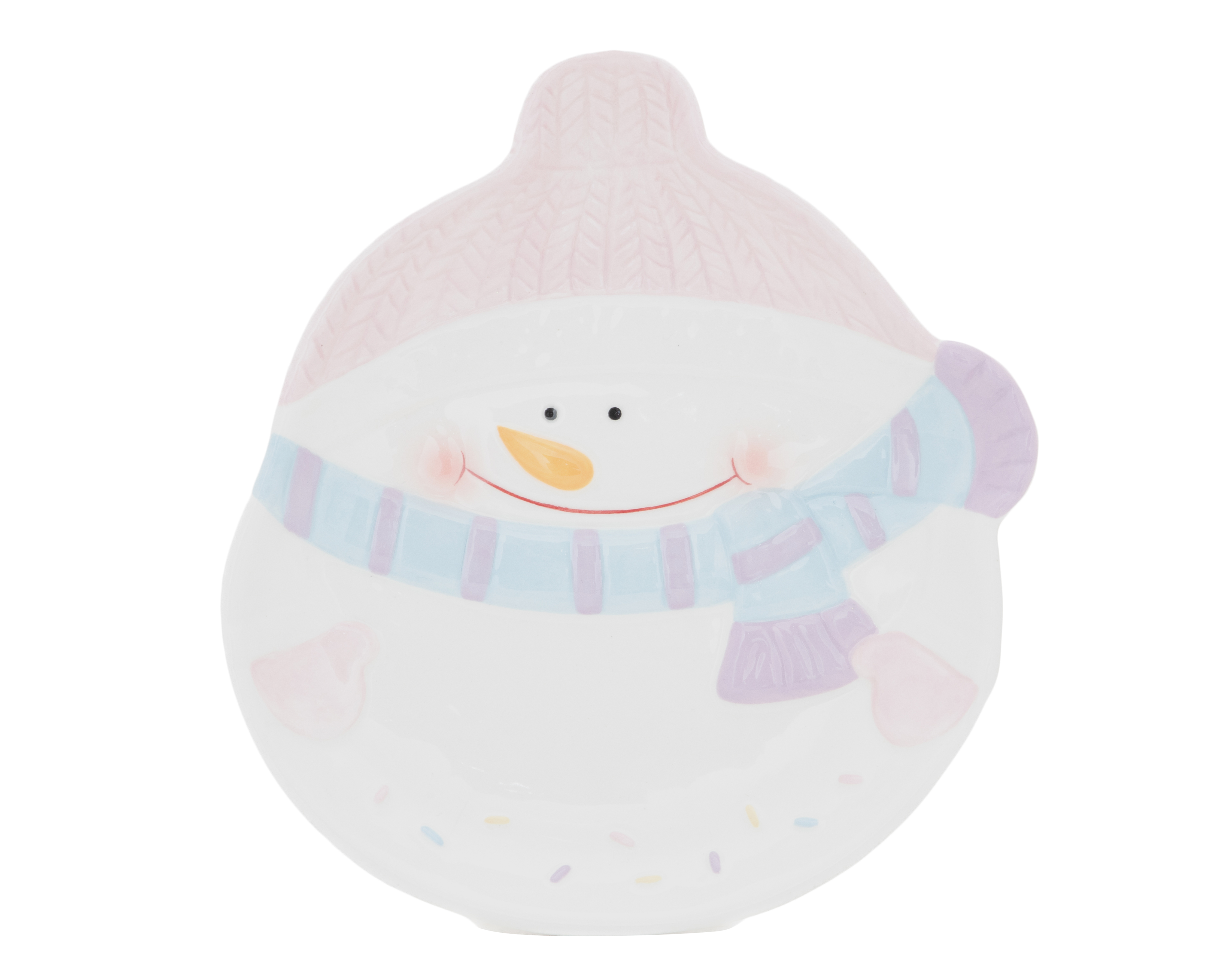 Foto 3 pulgar | Foto 2 | Charola Decorativa de Navidad Snowcus de Cerámica