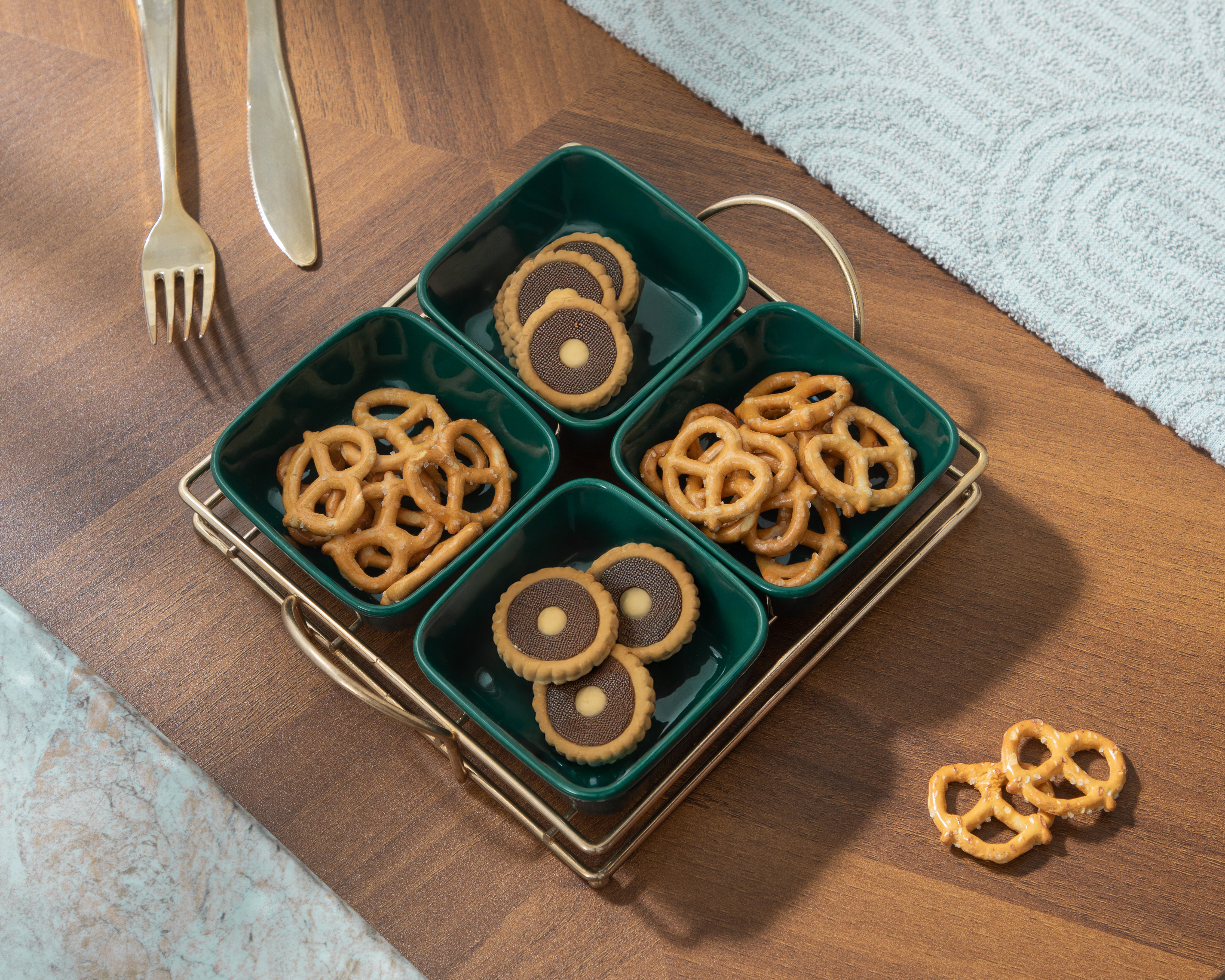 Foto 5 | Foto 5 | Botanero de Cerámica Starhaus 150 ml 5 Piezas